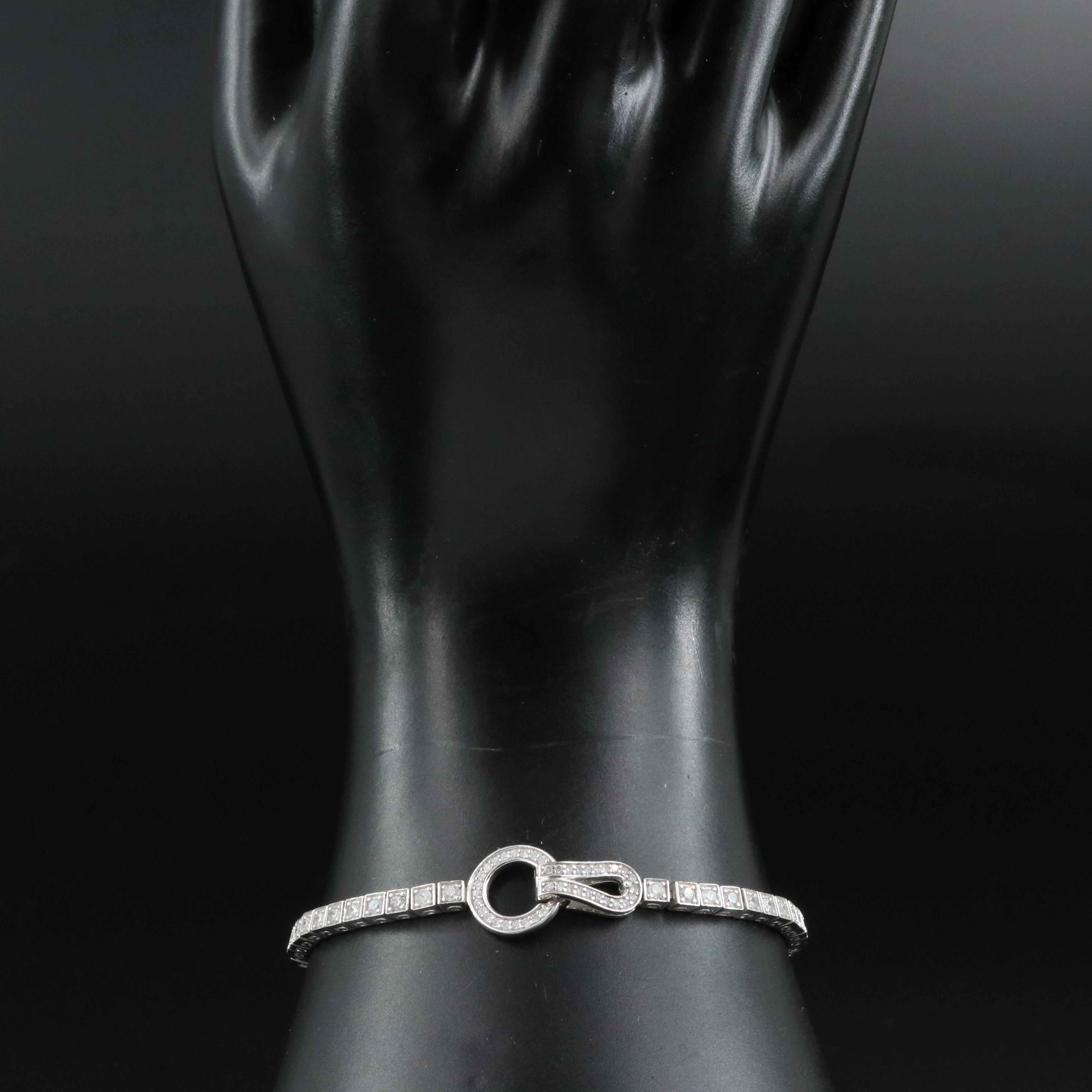 14K 1.65 CTW Diamond Line Bracelet