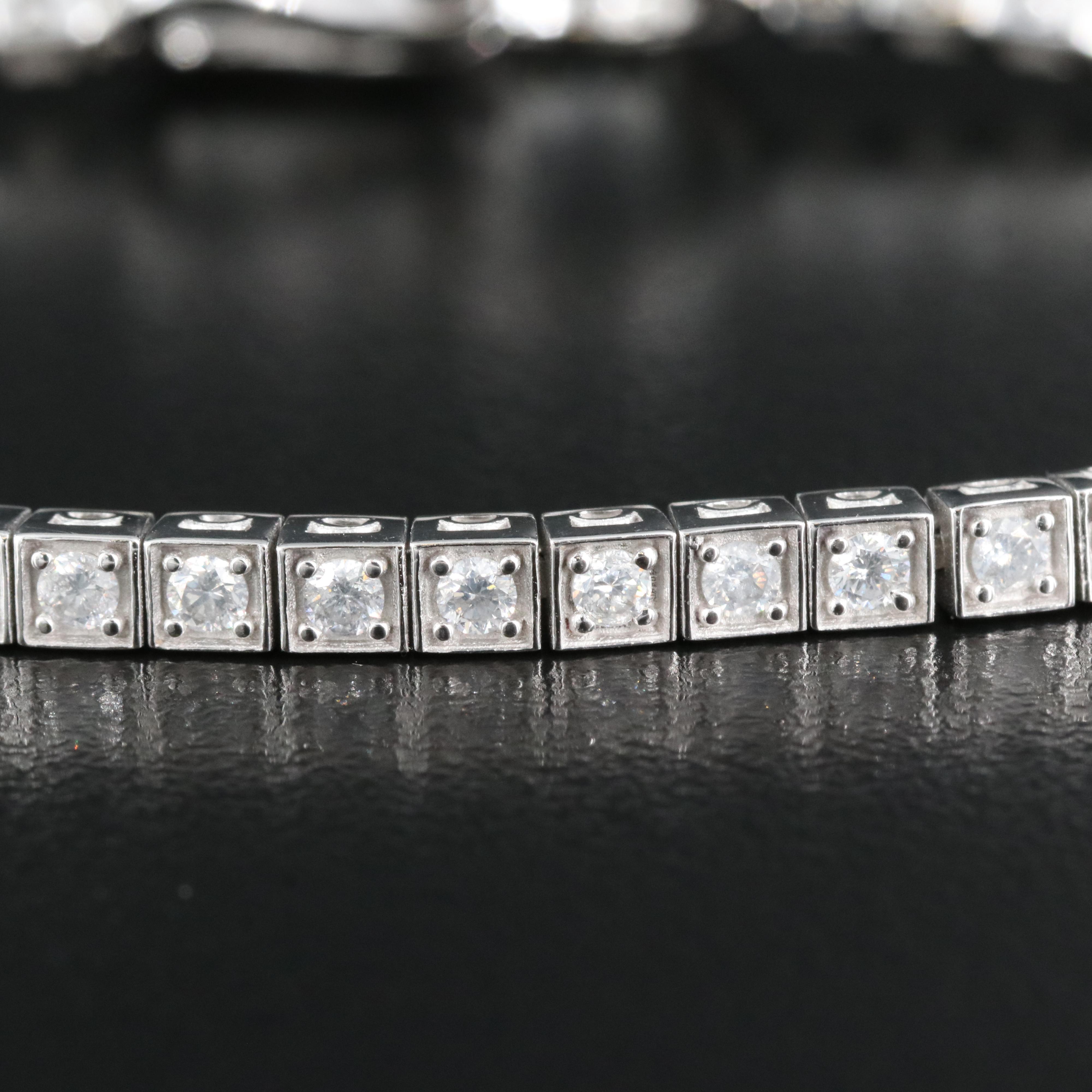 14K 1.65 CTW Diamond Line Bracelet