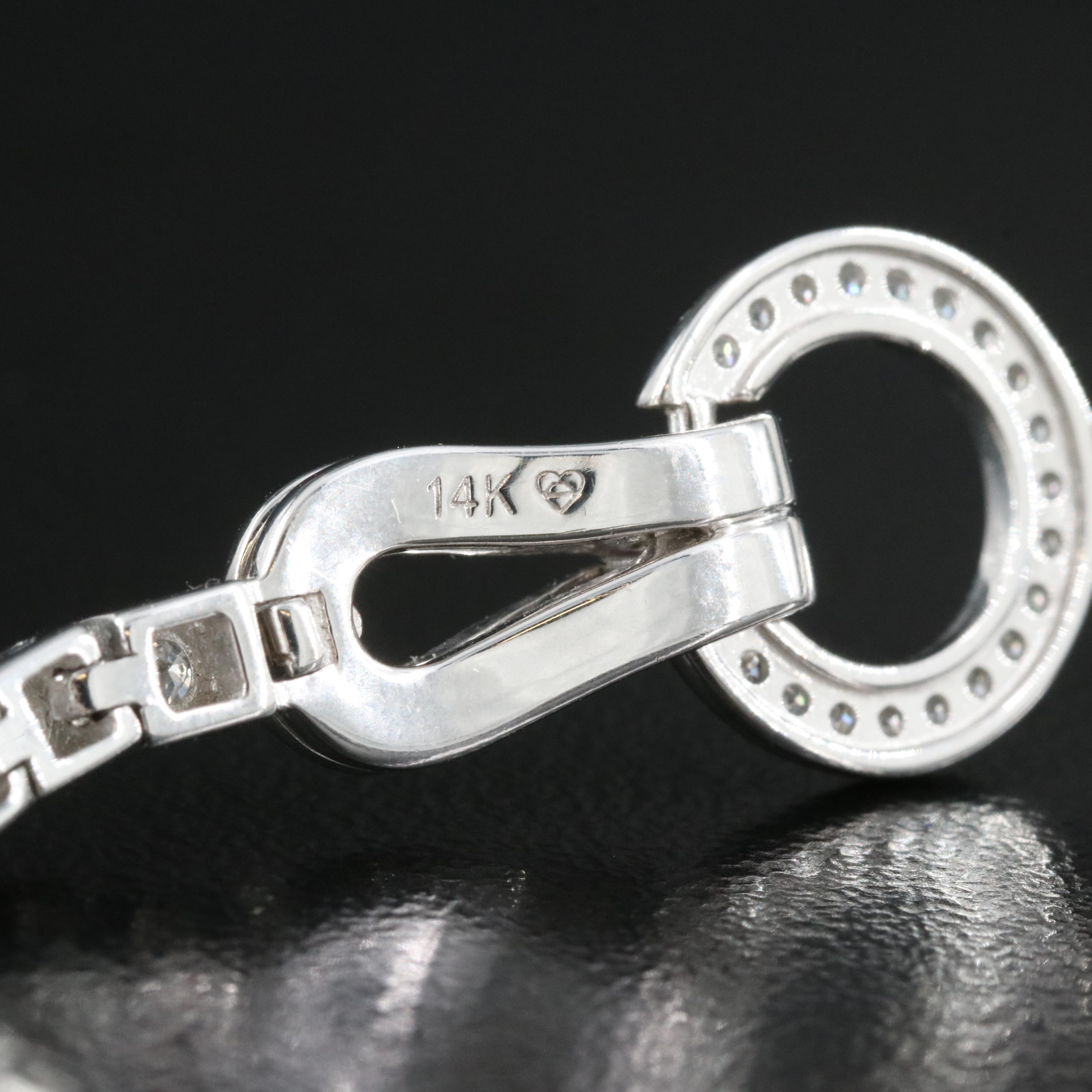 14K 1.65 CTW Diamond Line Bracelet