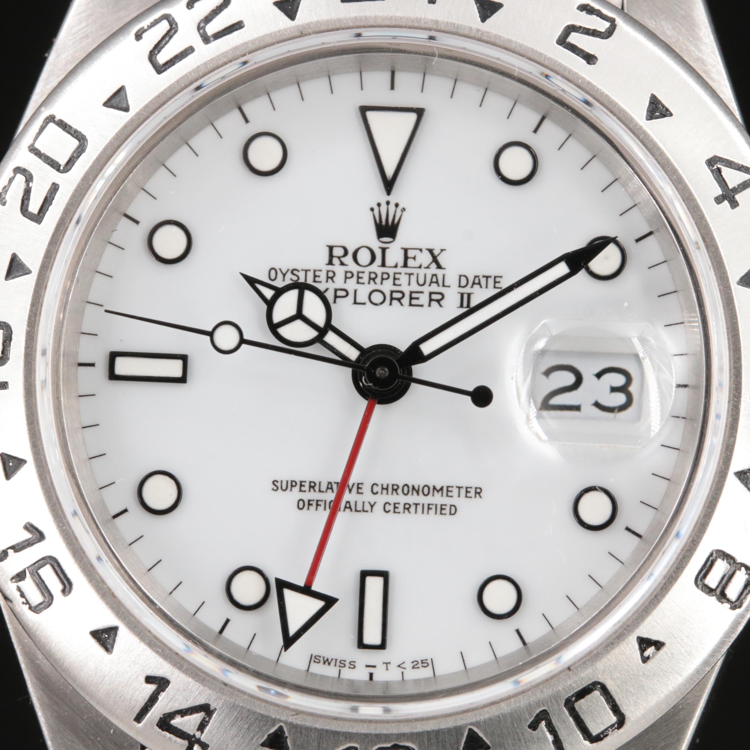 1989 Rolex Explorer II GMT Watch