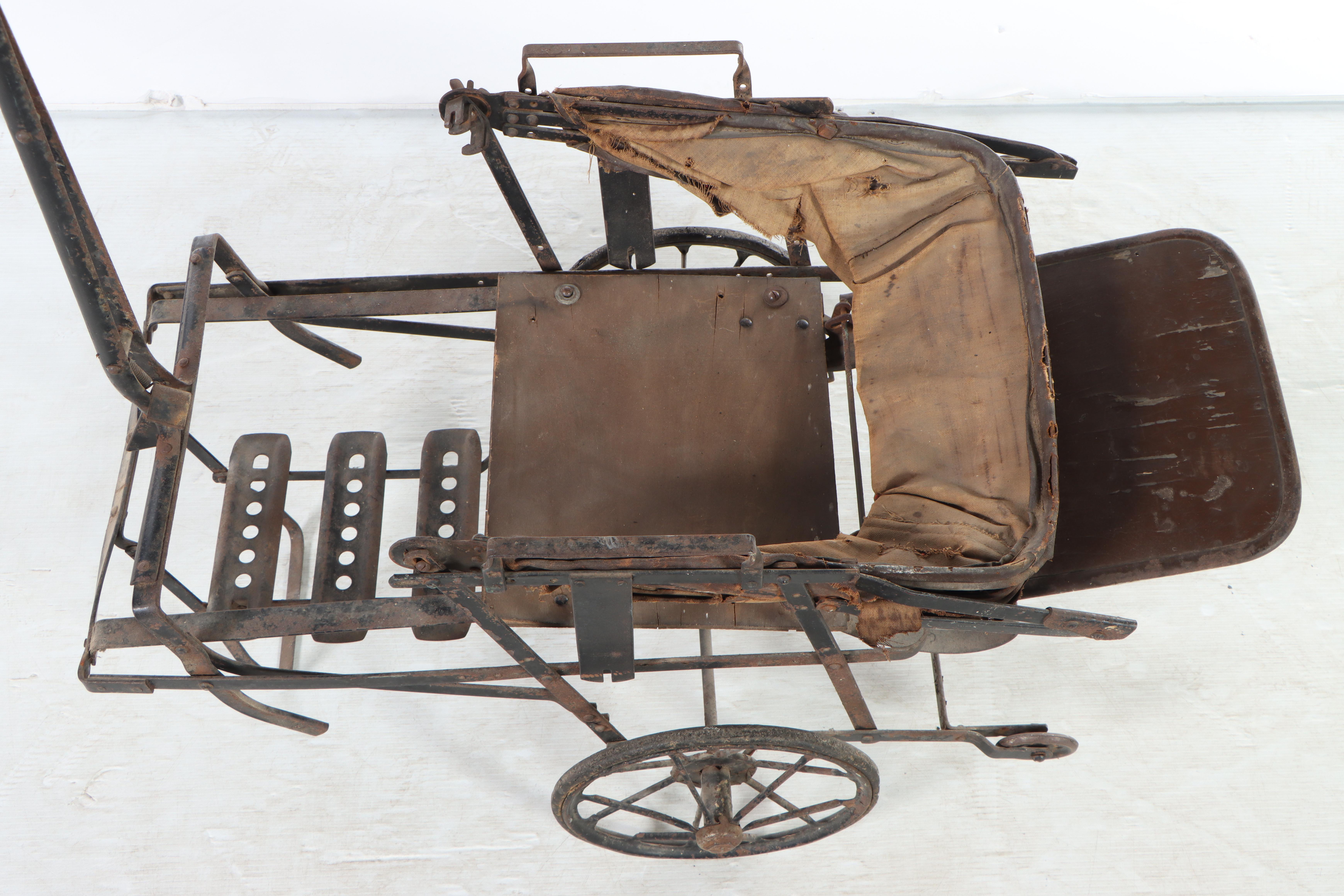 Late Victorian Child's Pull Cart, Late 19th/Early 20th Century