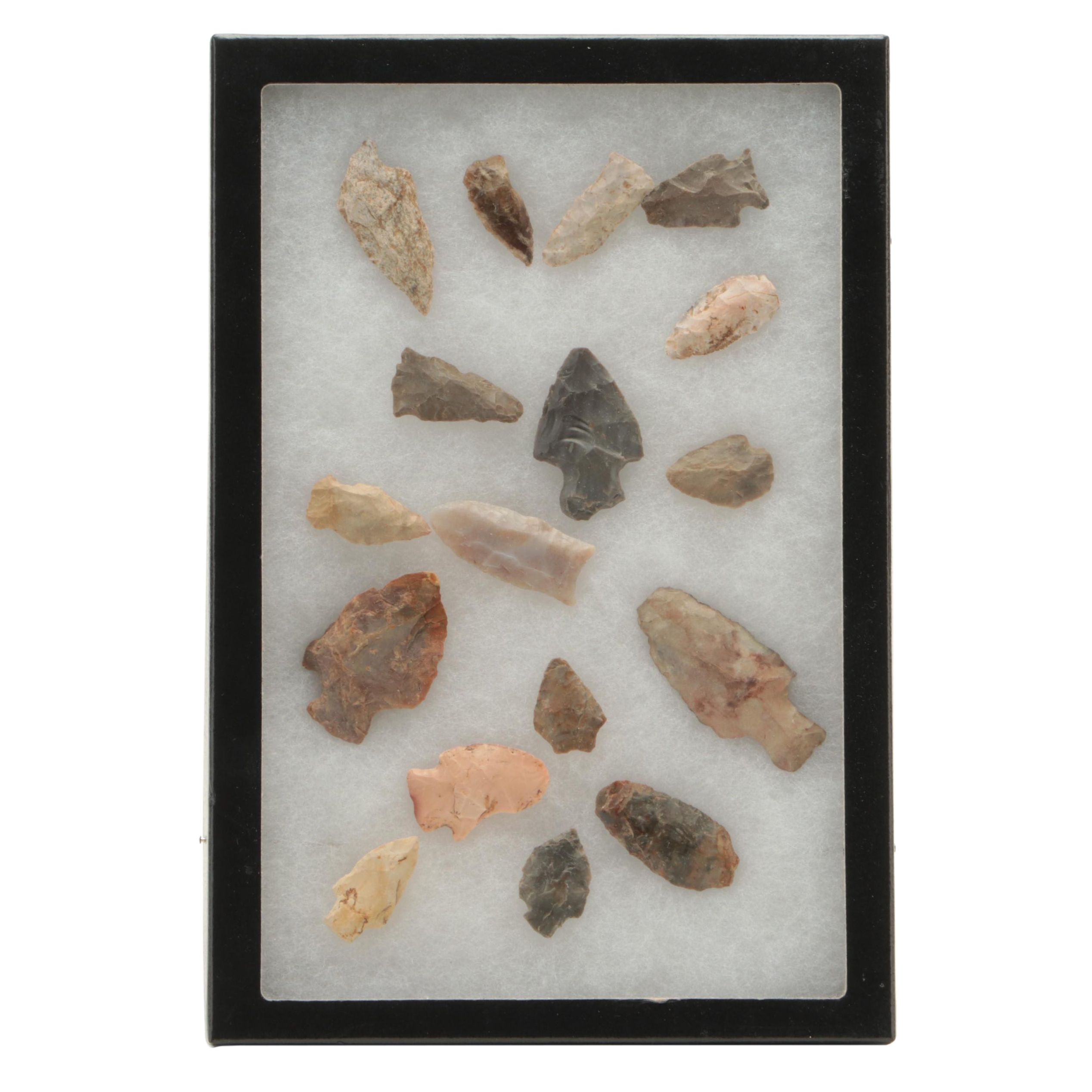 Knapped Stone Projectile Points and Arrowheads