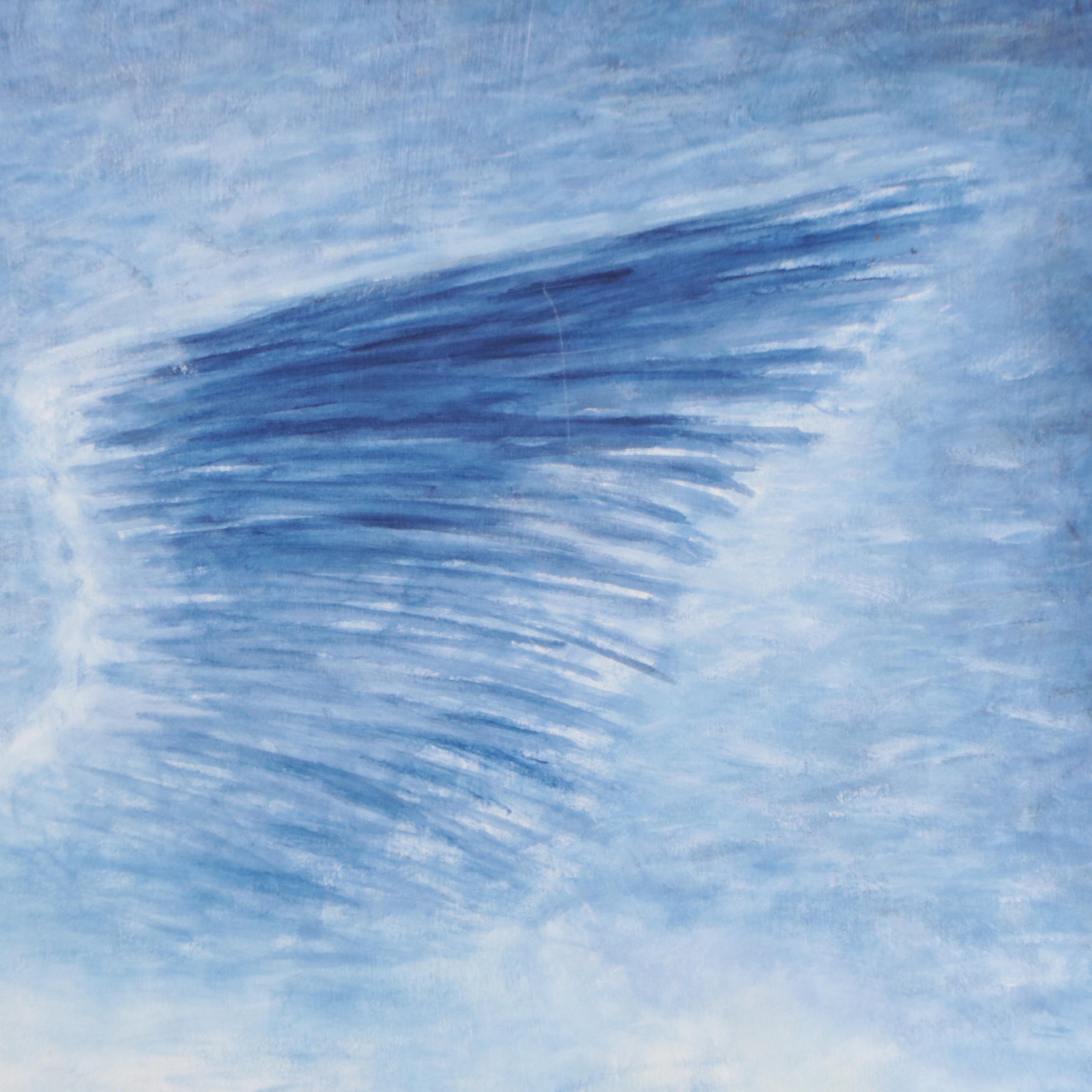 Large Scale Oil Painting of Pegasus, Late 20th Century