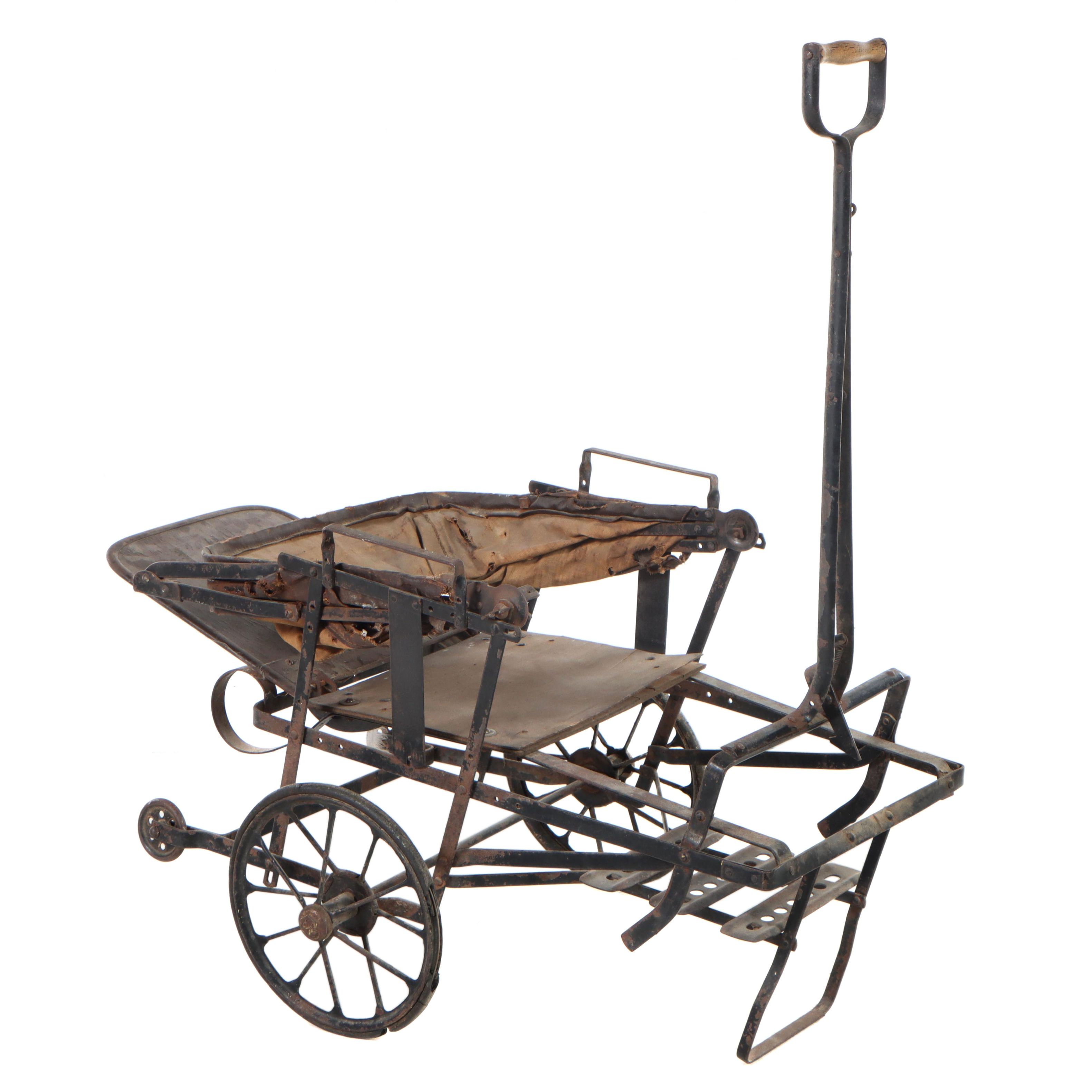 Late Victorian Child's Pull Cart, Late 19th/Early 20th Century