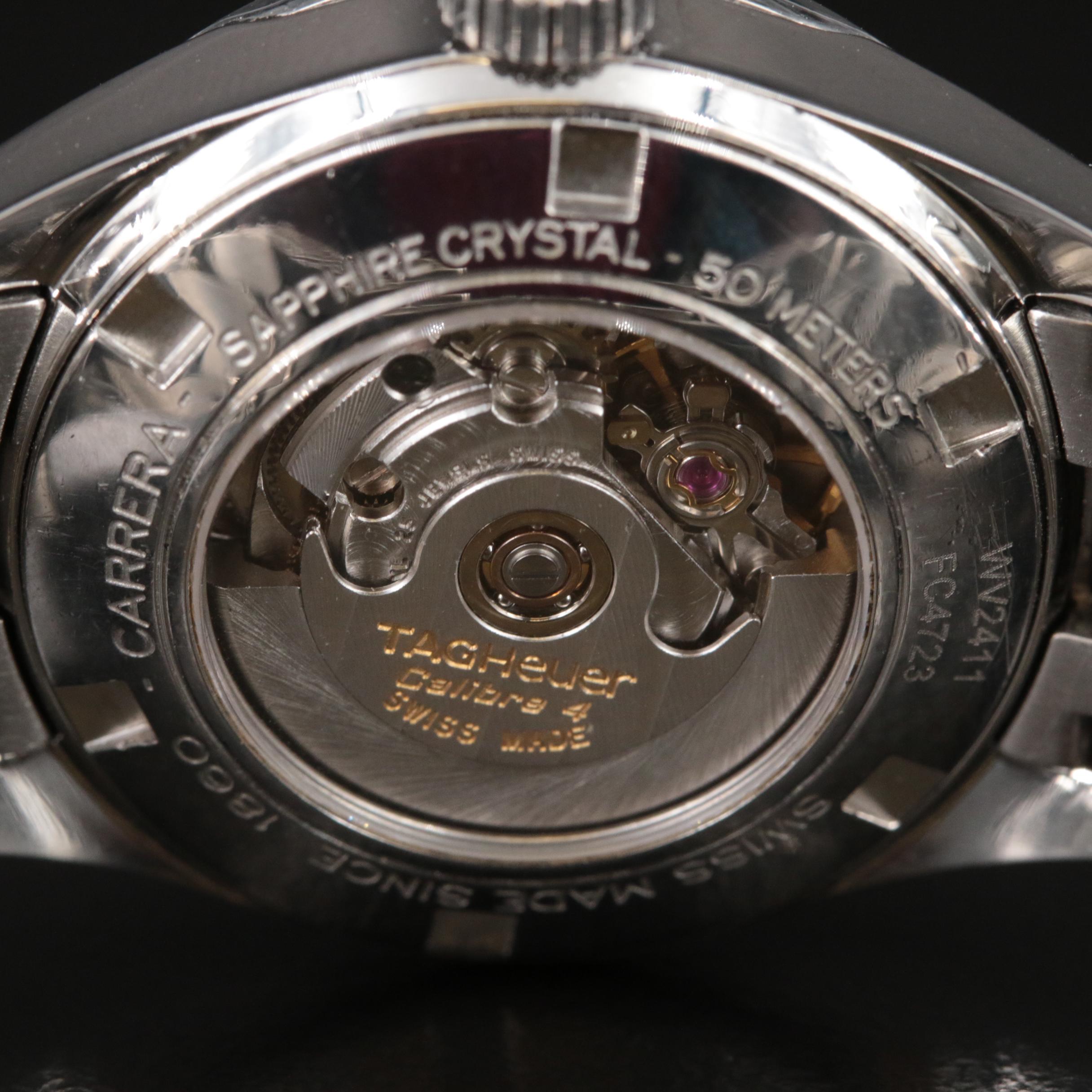 TAG Heuer Carrera Mother of Pearl Diamond Automatic Watch