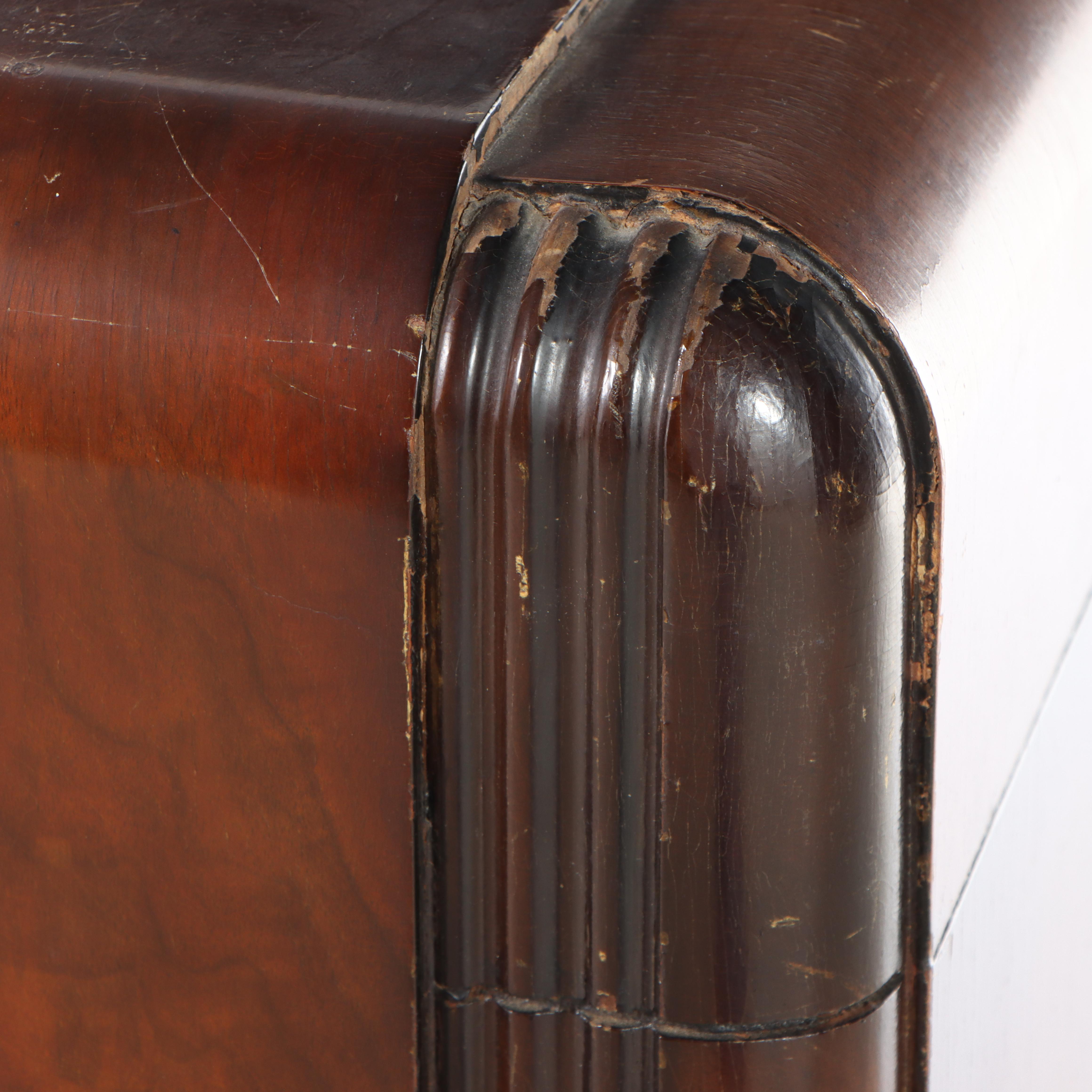 Art Deco Waterfall Style Crosley Model 5656 Radio, Circa 1936