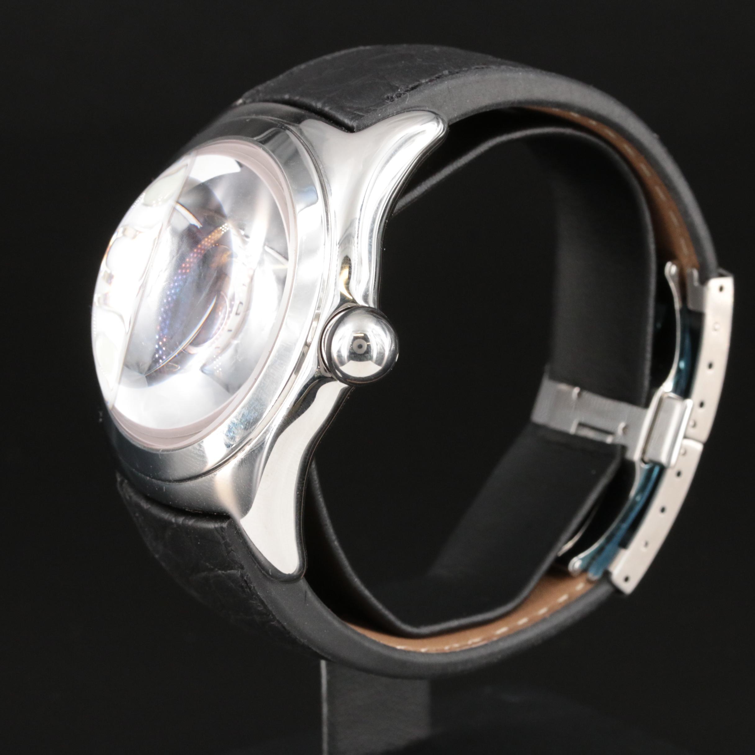 Corum Bubble Date 45mm Steel Quartz Watch