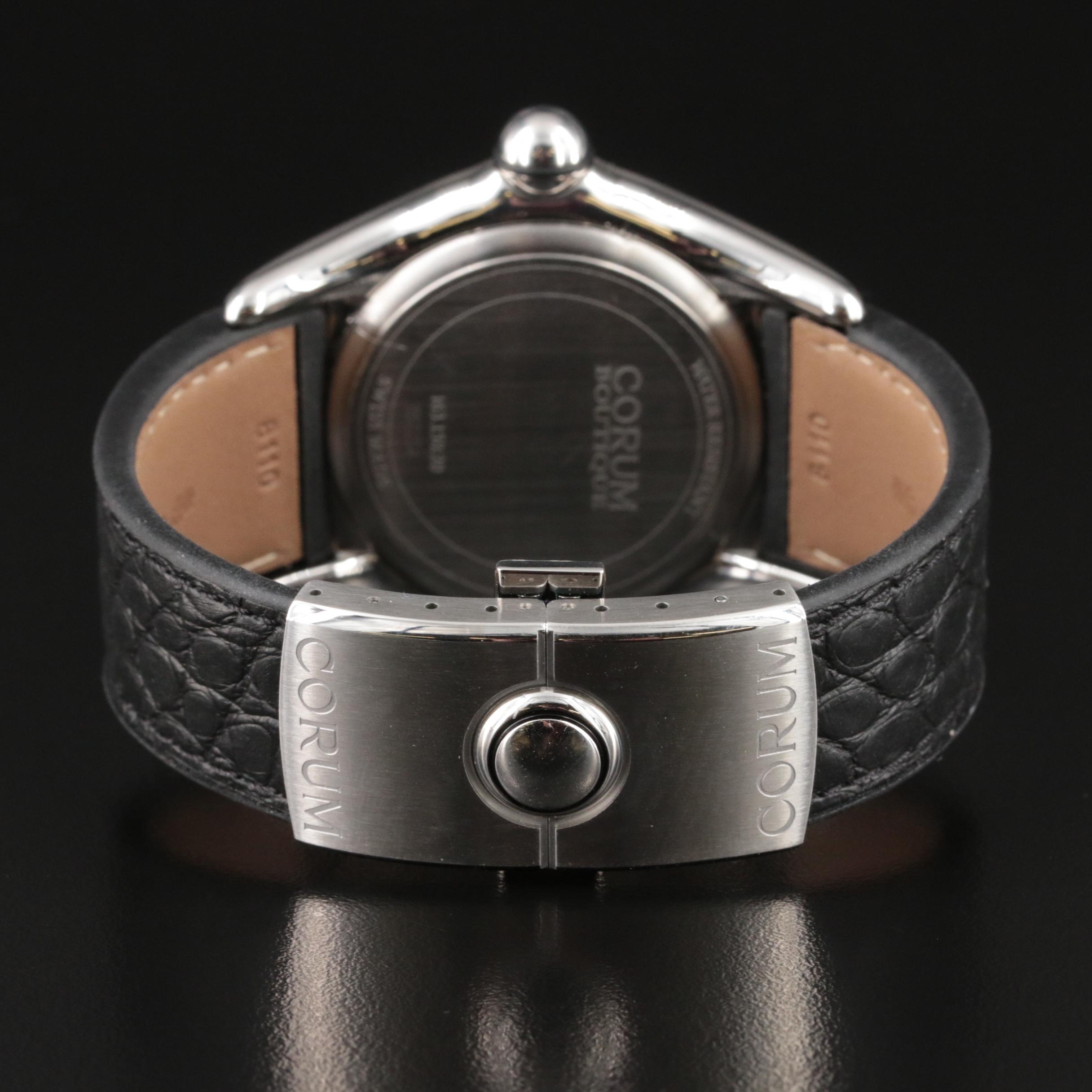 Corum Bubble Date 45mm Steel Quartz Watch