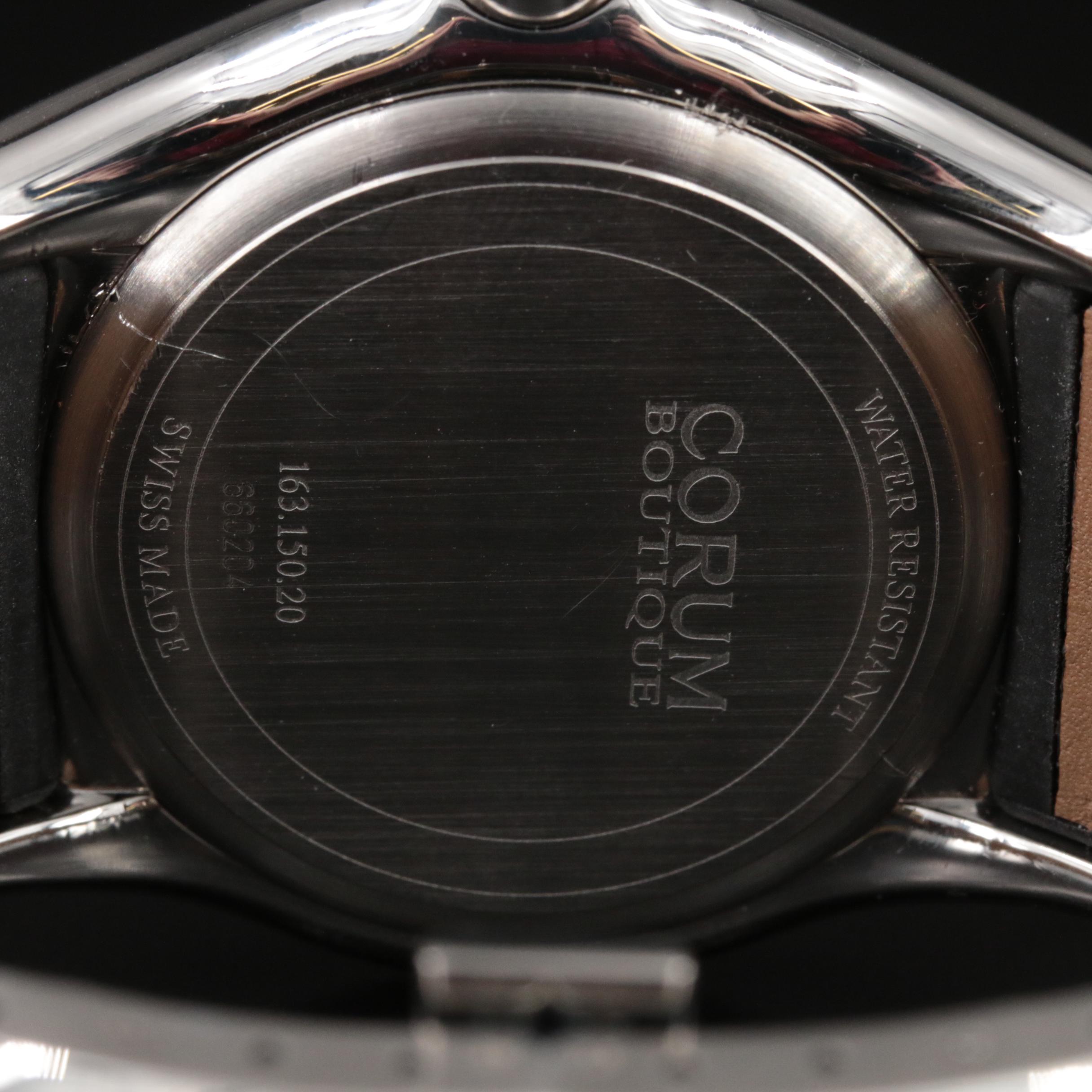 Corum Bubble Date 45mm Steel Quartz Watch