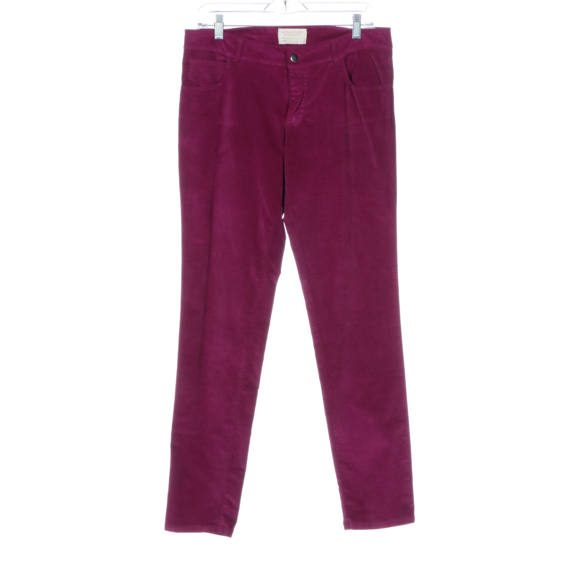 Tory Burch Silk Tie Neck Top, Marc by Marc Jacobs Ruffle Blouse, Rossopuro Pants