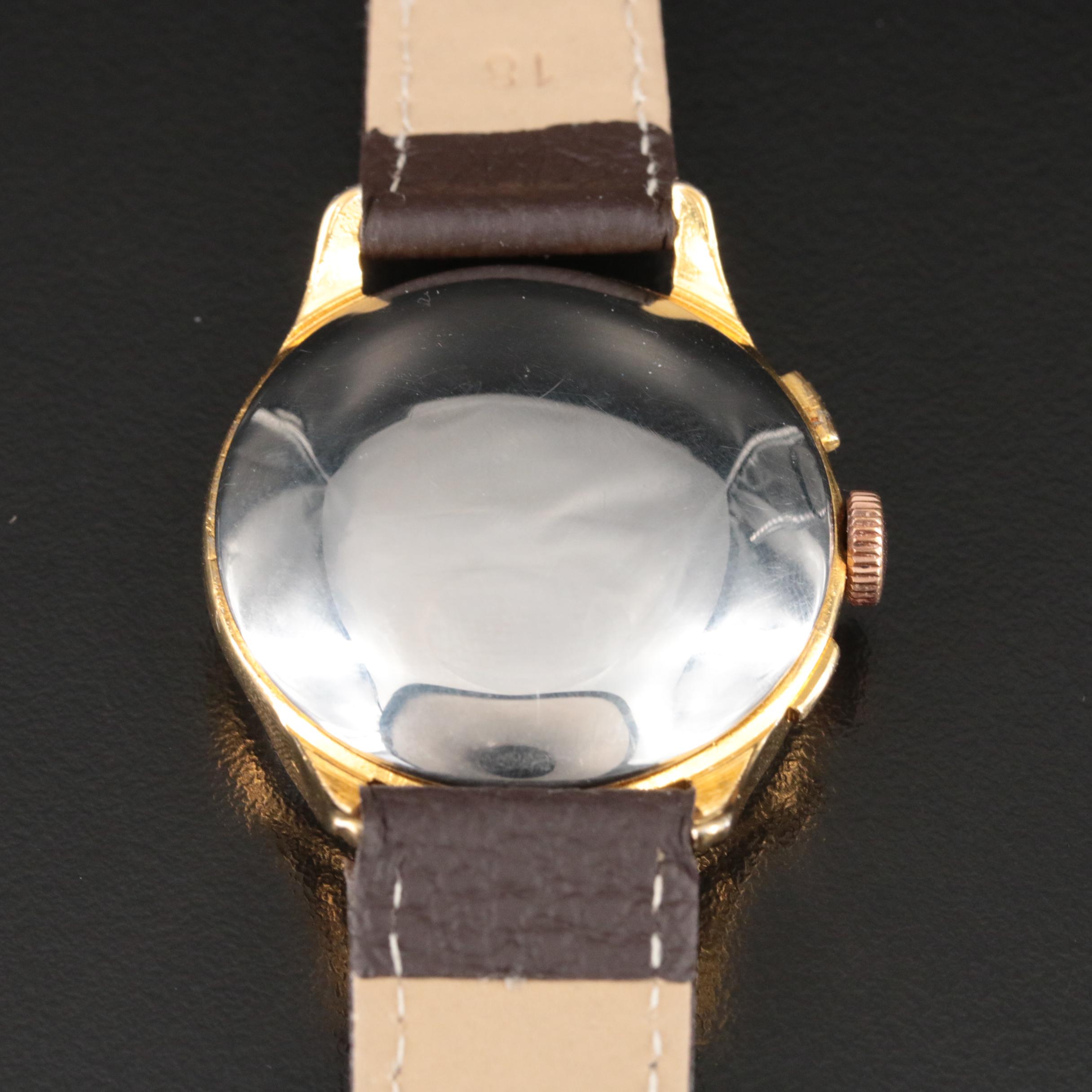 Vintage Hermès Hand Wind Chronograph Watch