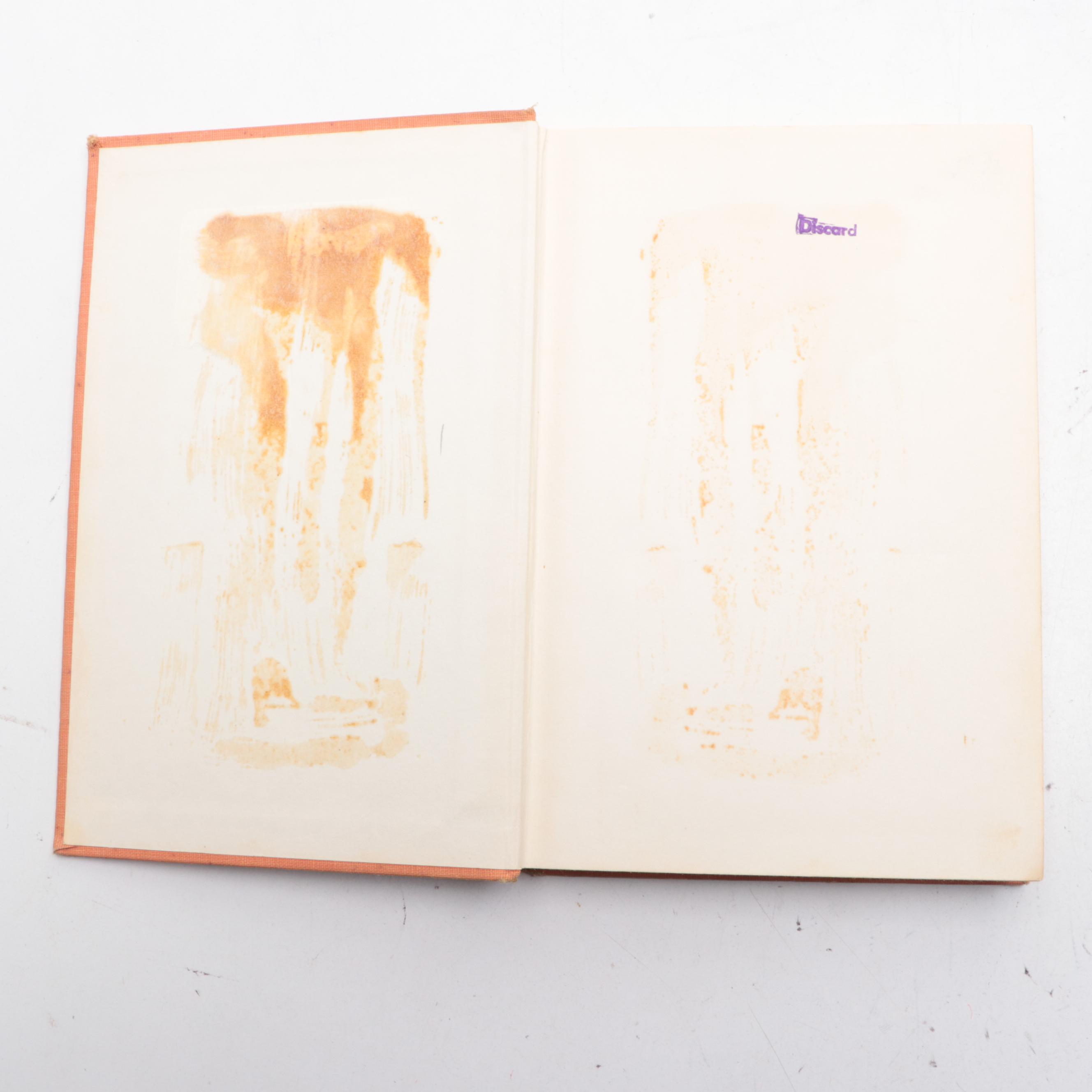 First Edition "Day of the Guns" by Mickey Spillane with Other Fiction Books