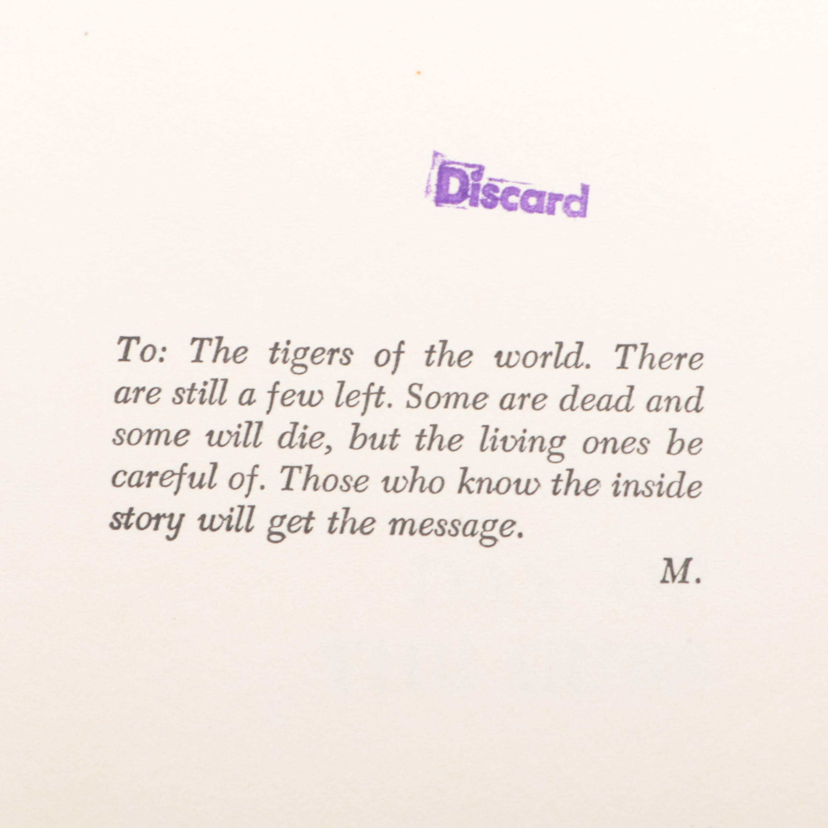 First Edition "Day of the Guns" by Mickey Spillane with Other Fiction Books