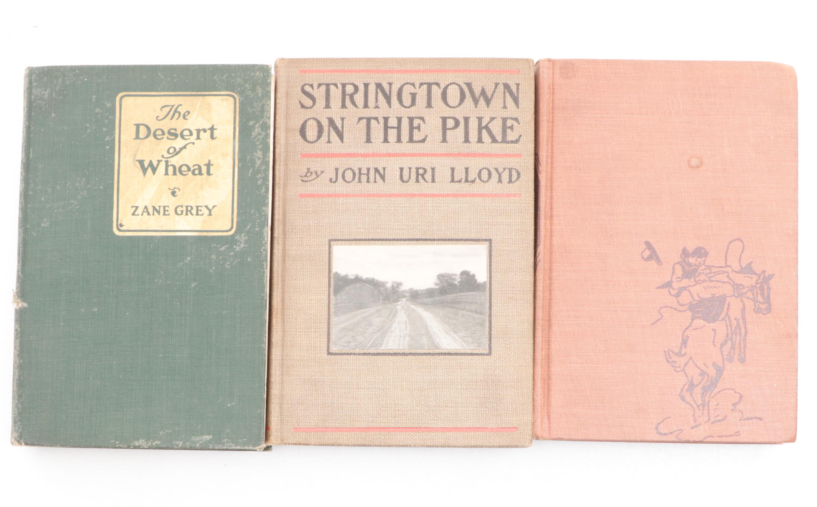 First Edition "Day of the Guns" by Mickey Spillane with Other Fiction Books