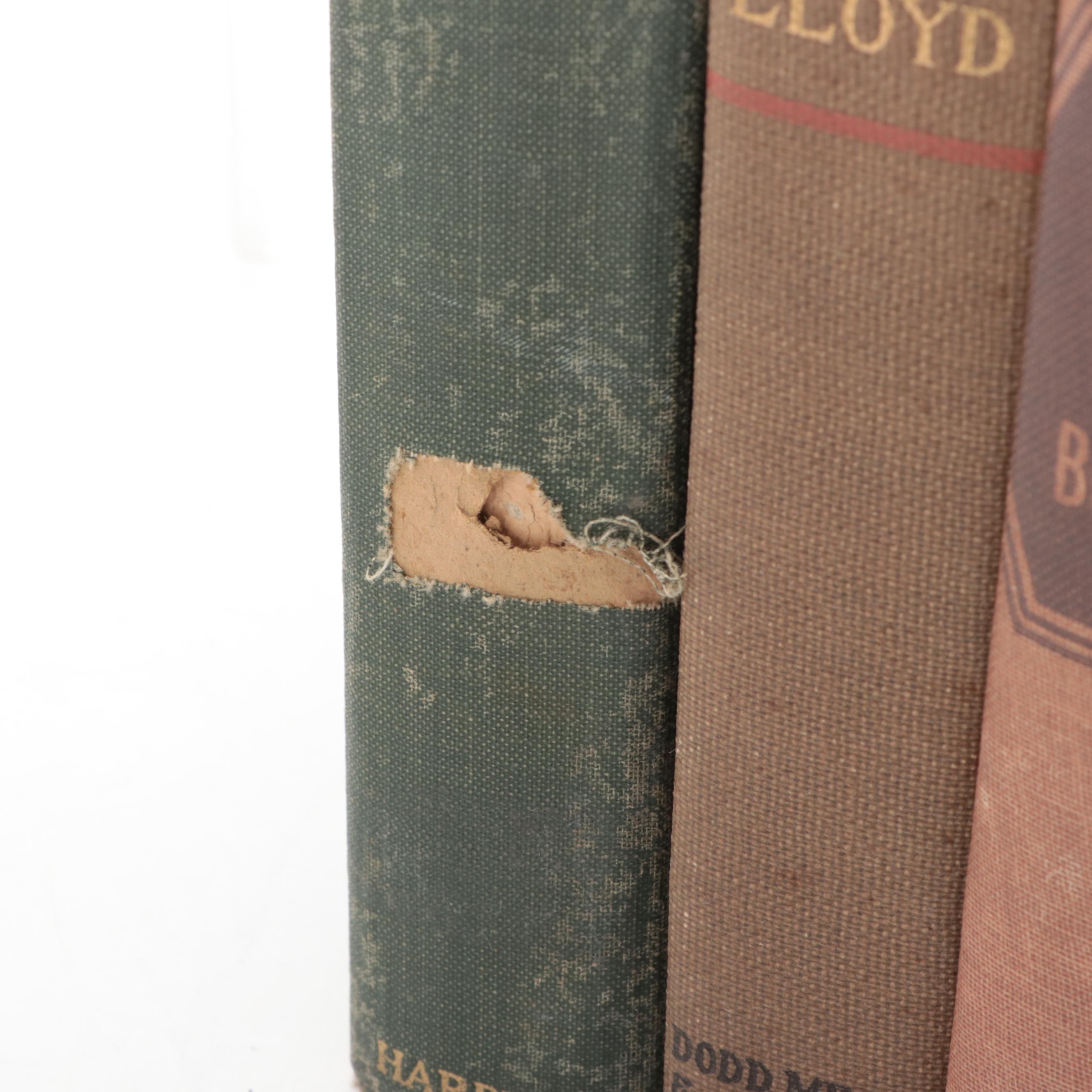 First Edition "Day of the Guns" by Mickey Spillane with Other Fiction Books