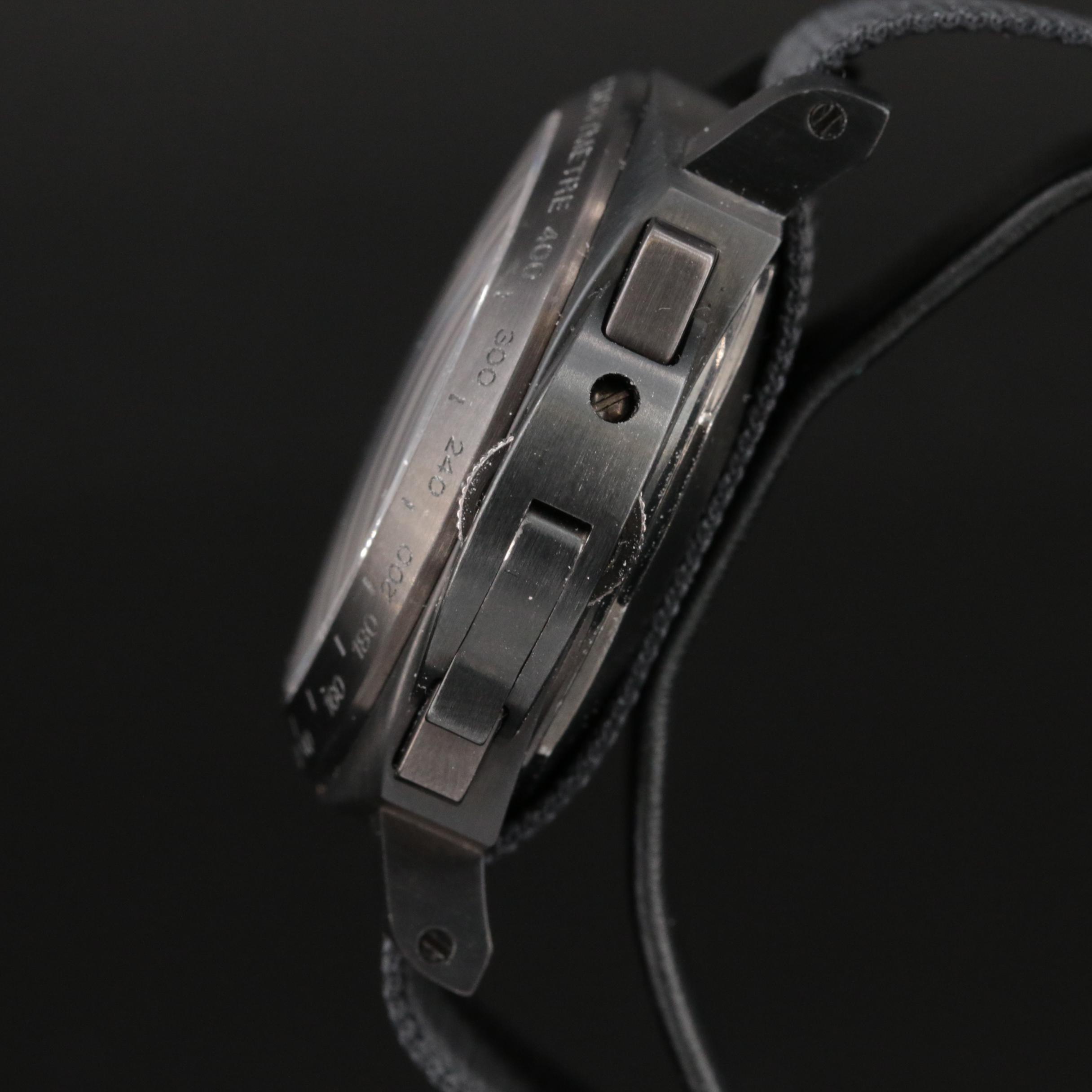 Panerai Luminor Chronograph 40mm PVD Steel Automatic Watch