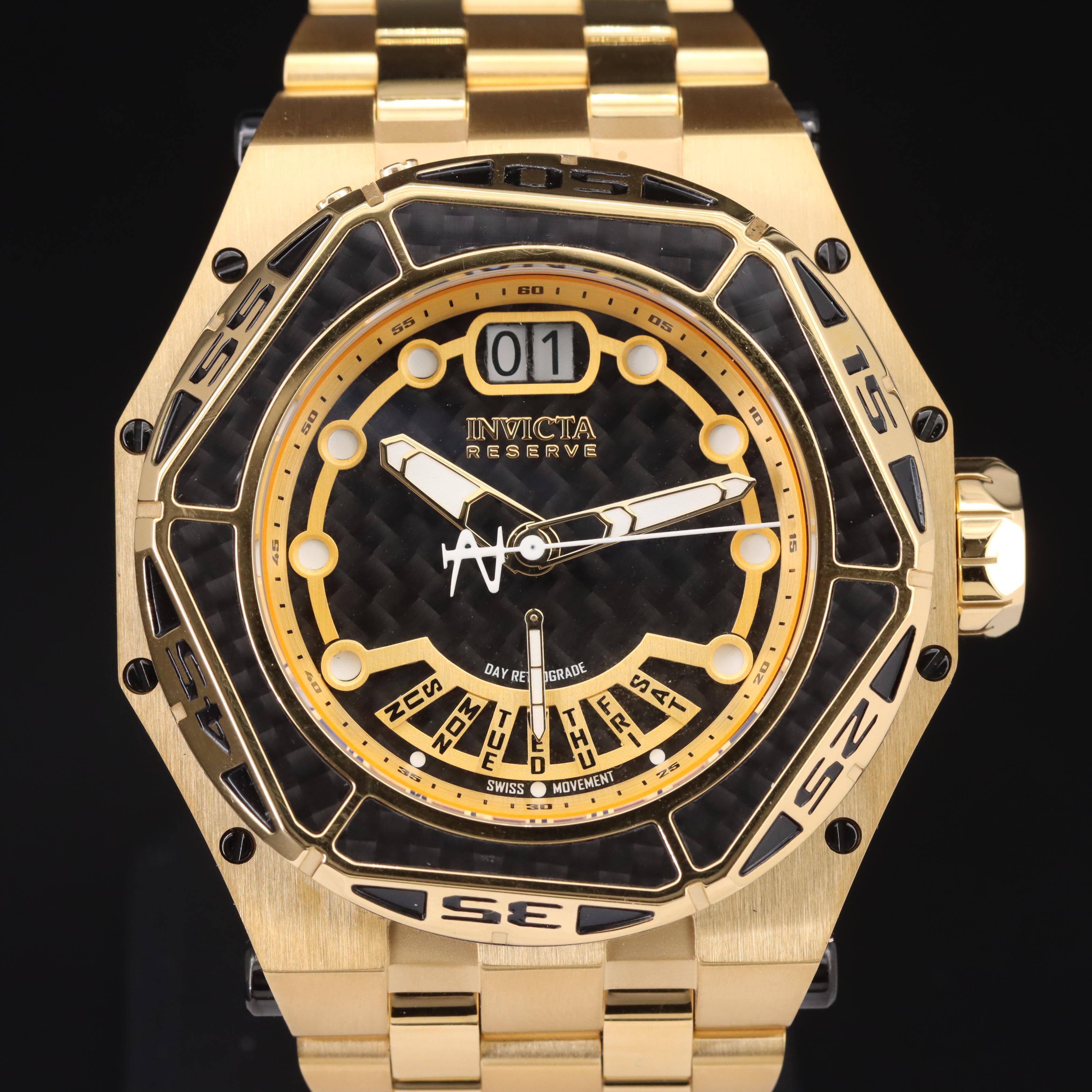 Invicta Carbon Hawk Watch