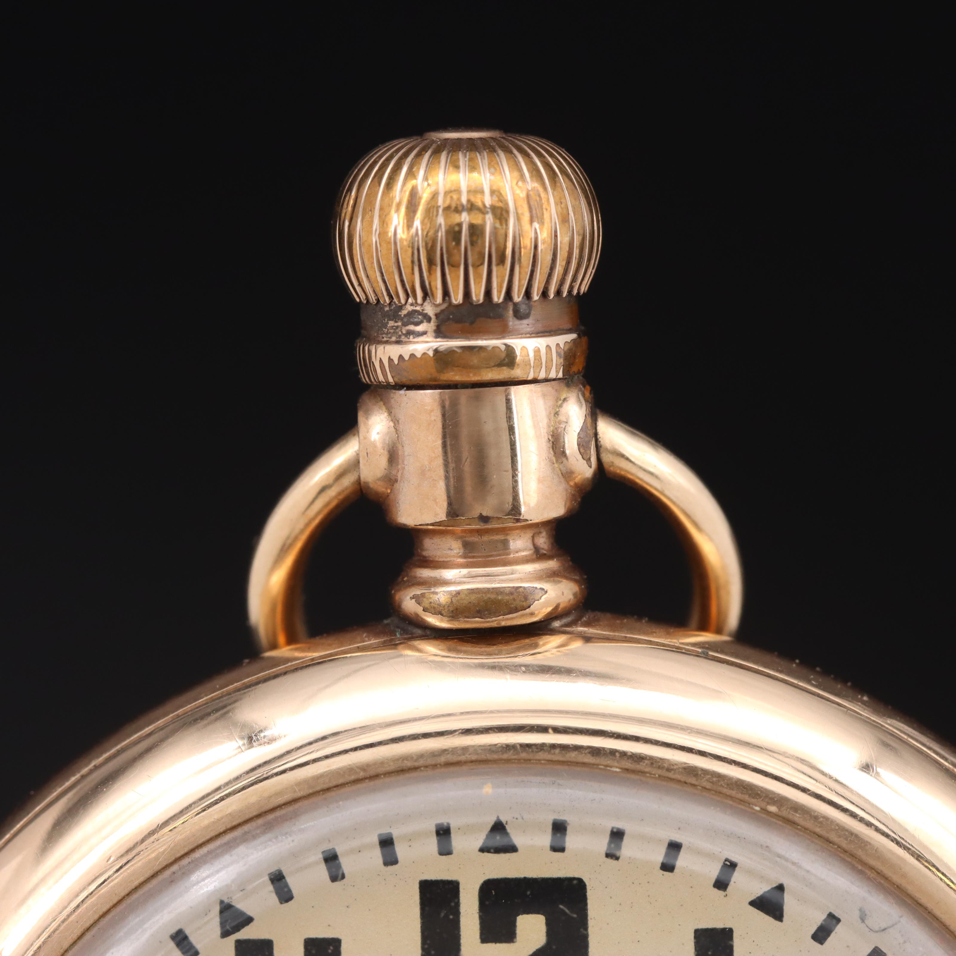 1912 Illinois A. Lincoln Swing-Out Case Pocket Watch