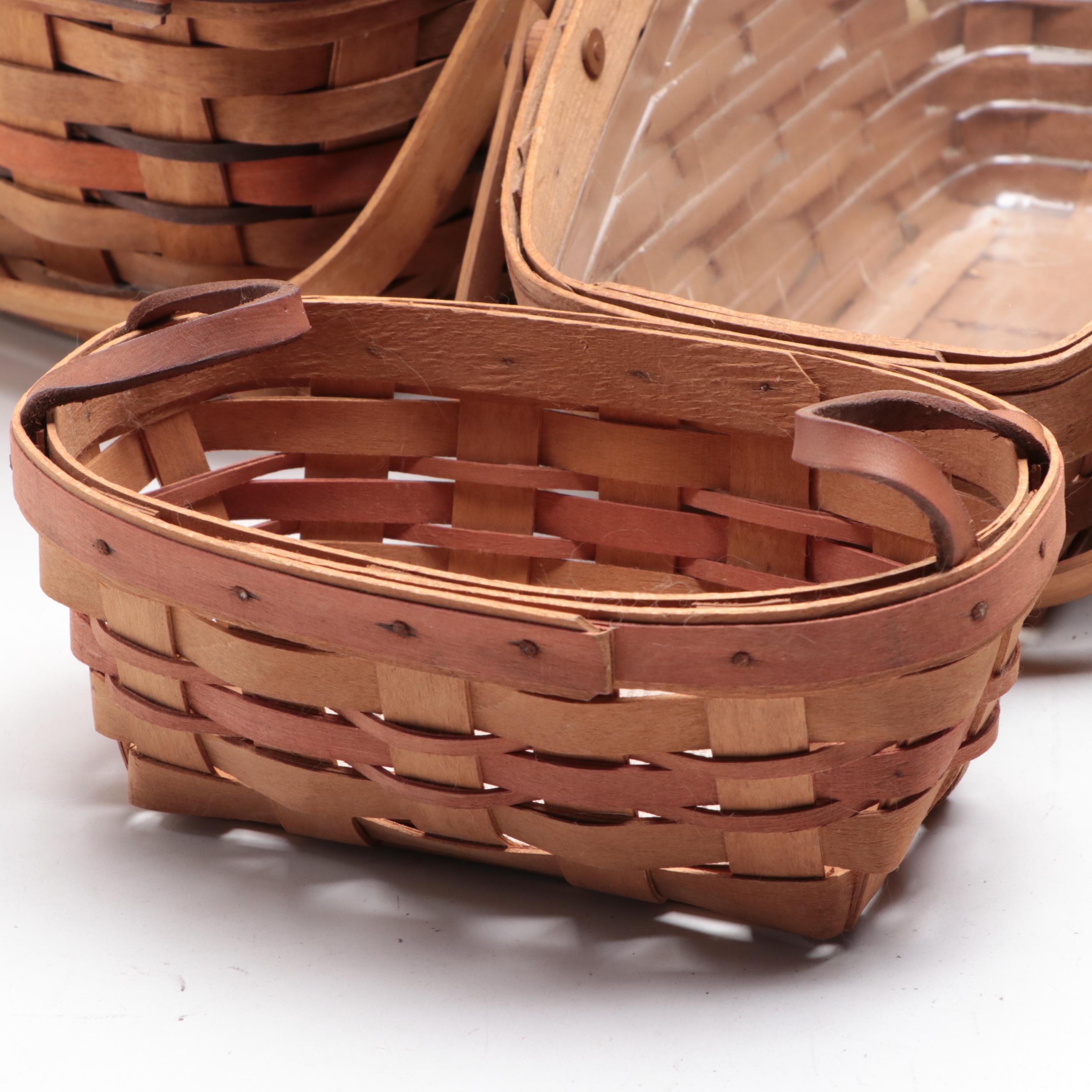 Longaberger Pumpkin Basket and Other Longaberger Baskets and Liners