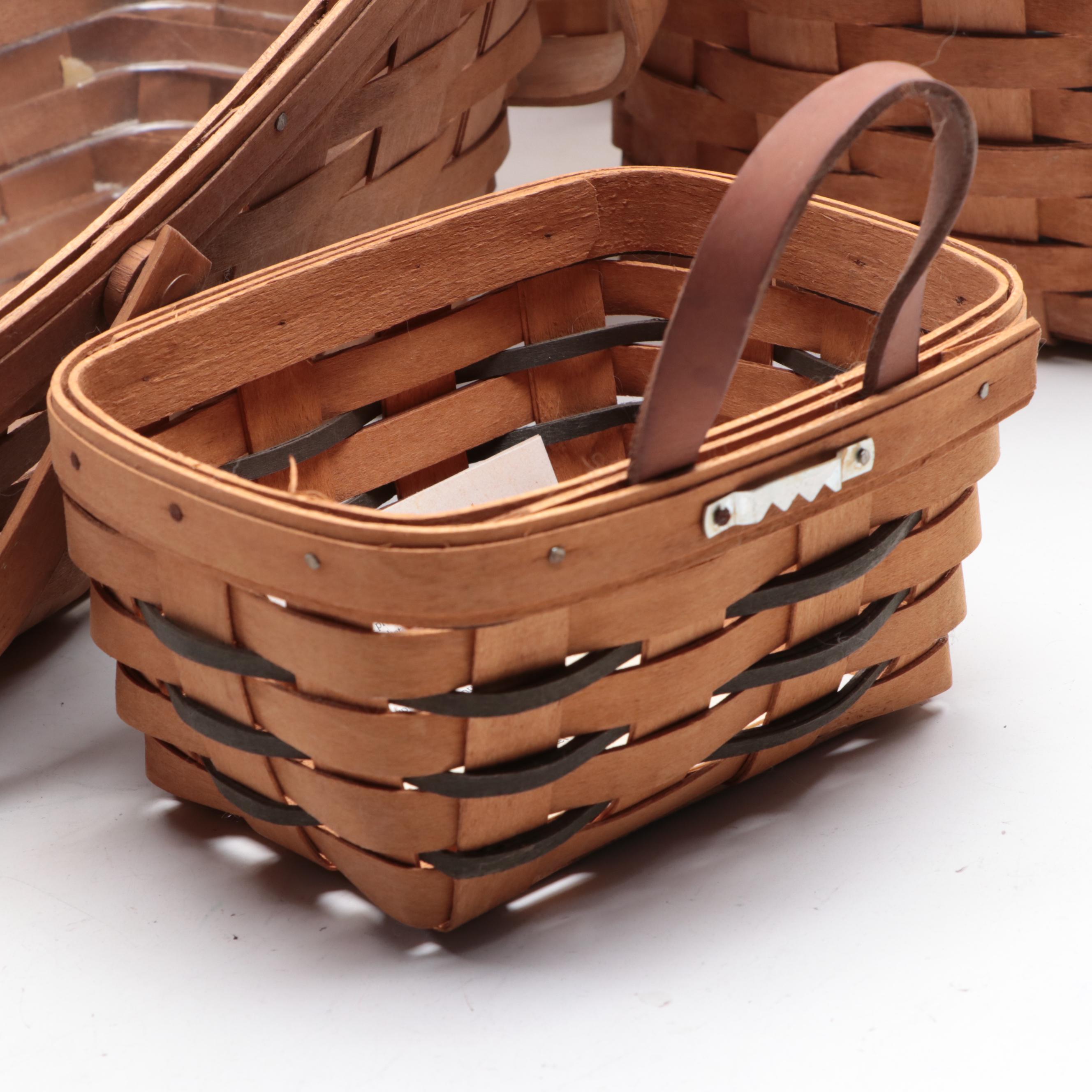 Longaberger Pumpkin Basket and Other Longaberger Baskets and Liners