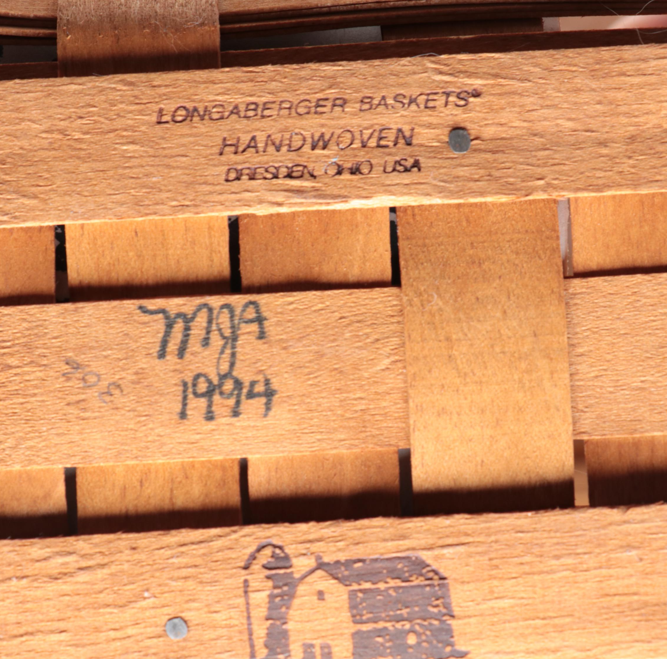 Longaberger Pumpkin Basket and Other Longaberger Baskets and Liners