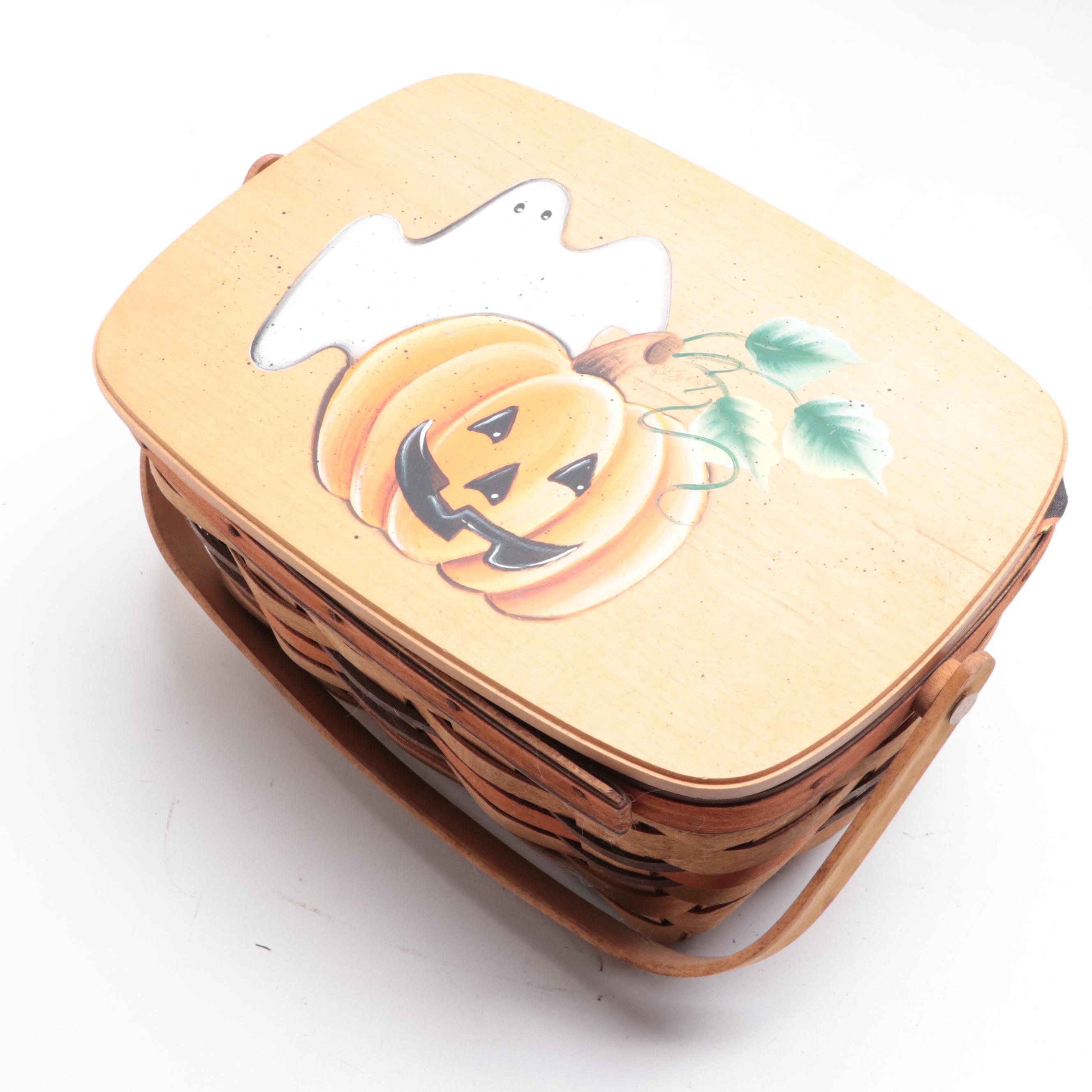 Longaberger Pumpkin Basket and Other Longaberger Baskets and Liners