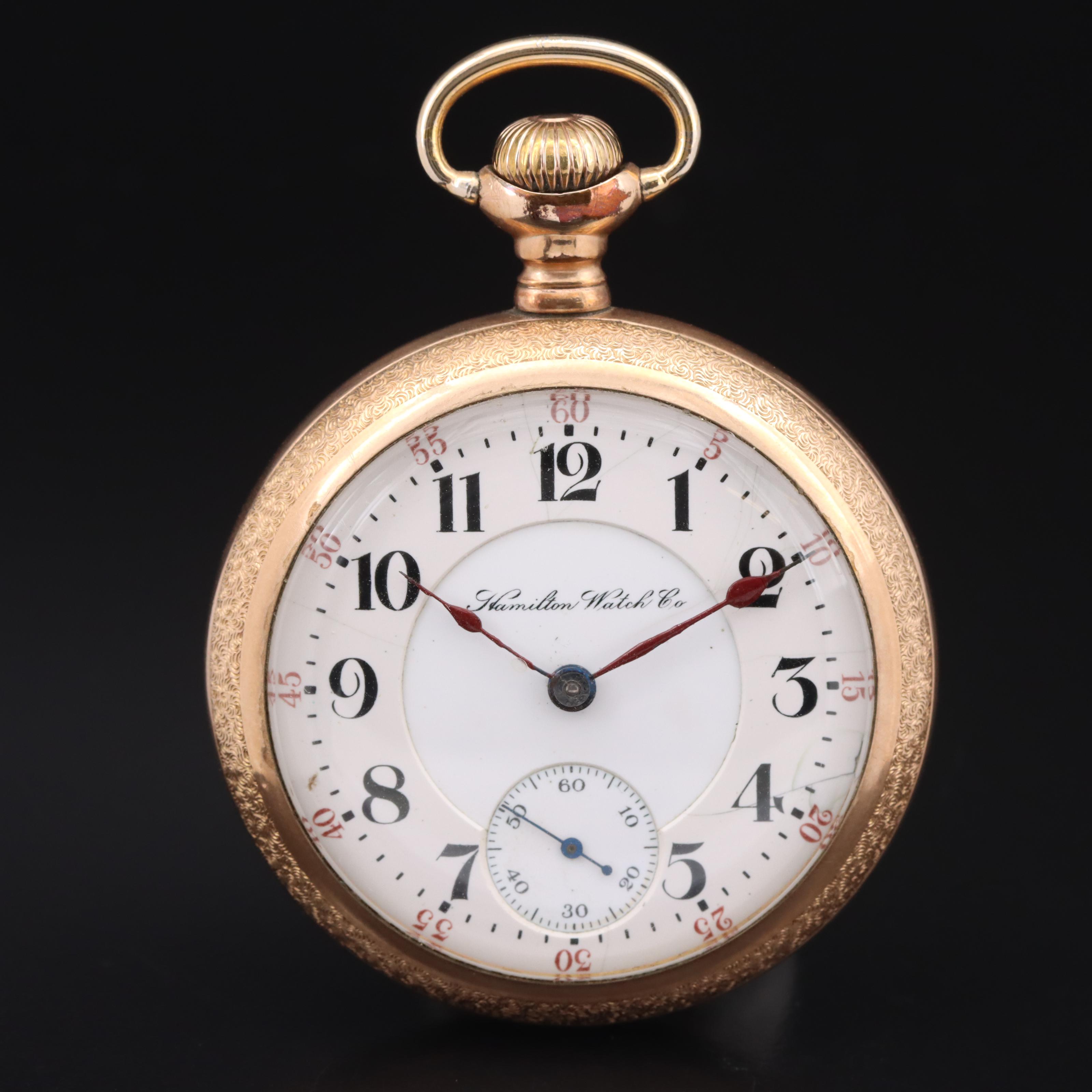 1906 Hamilton Railroad Grade Pocket Watch