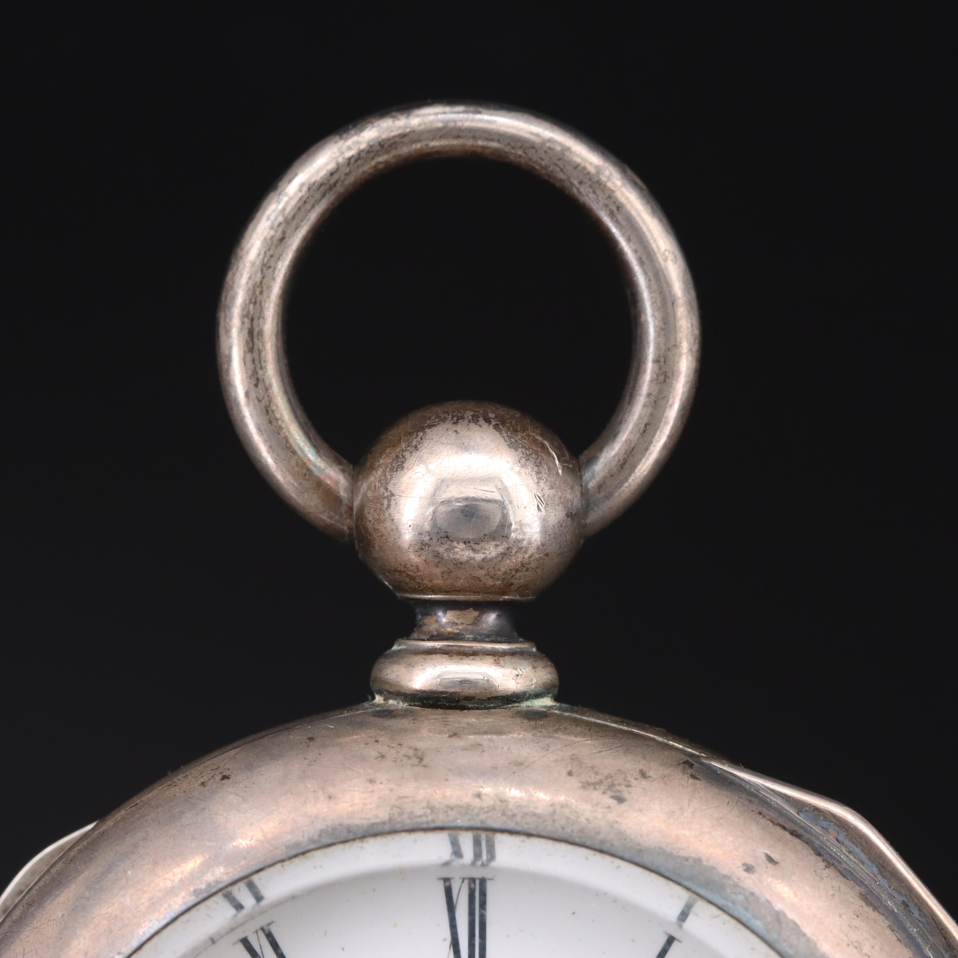 1860 Coin Silver American Waltham Pocket Watch