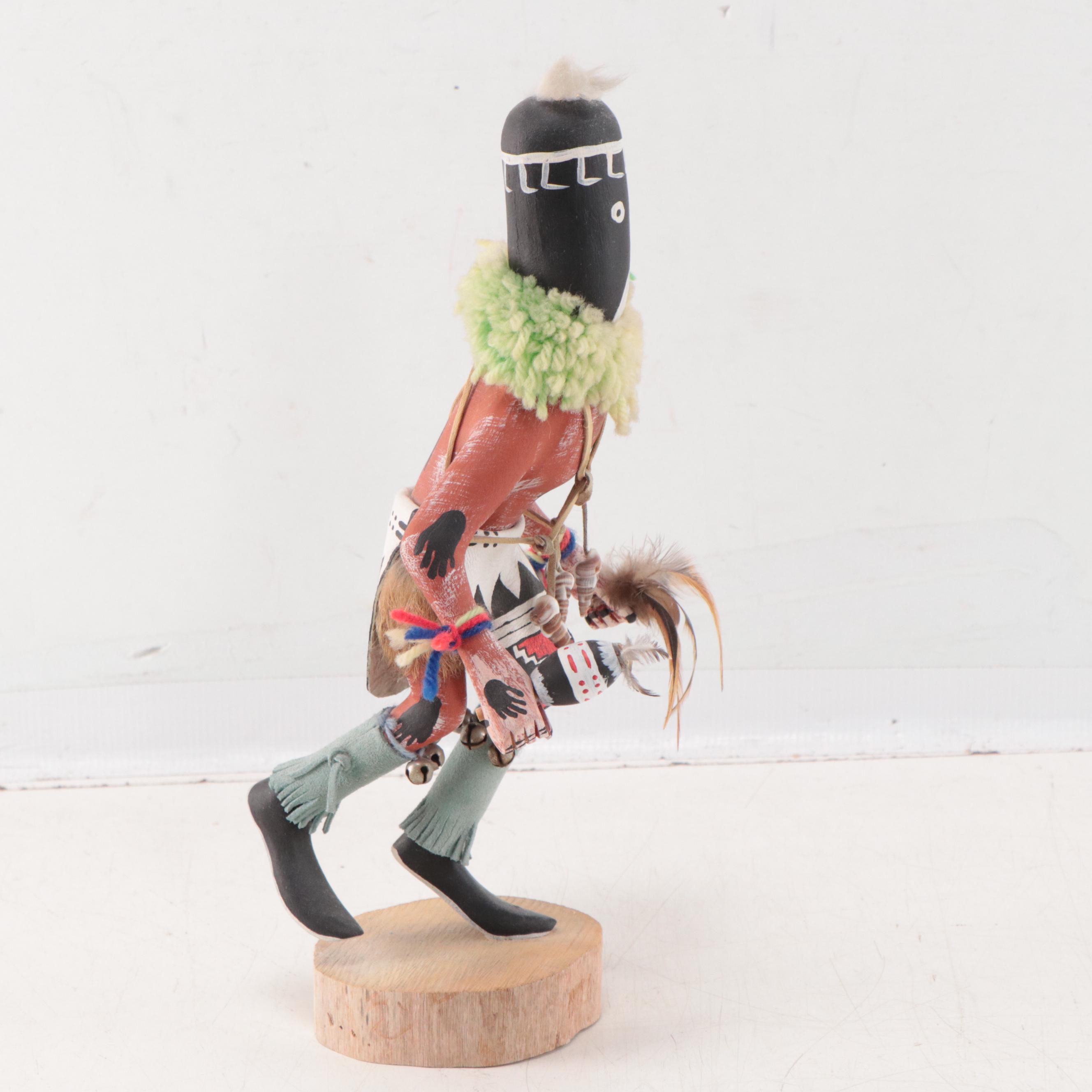 D. Yazie Hopi "Mastop" Kachina Figure, Late 20th Century