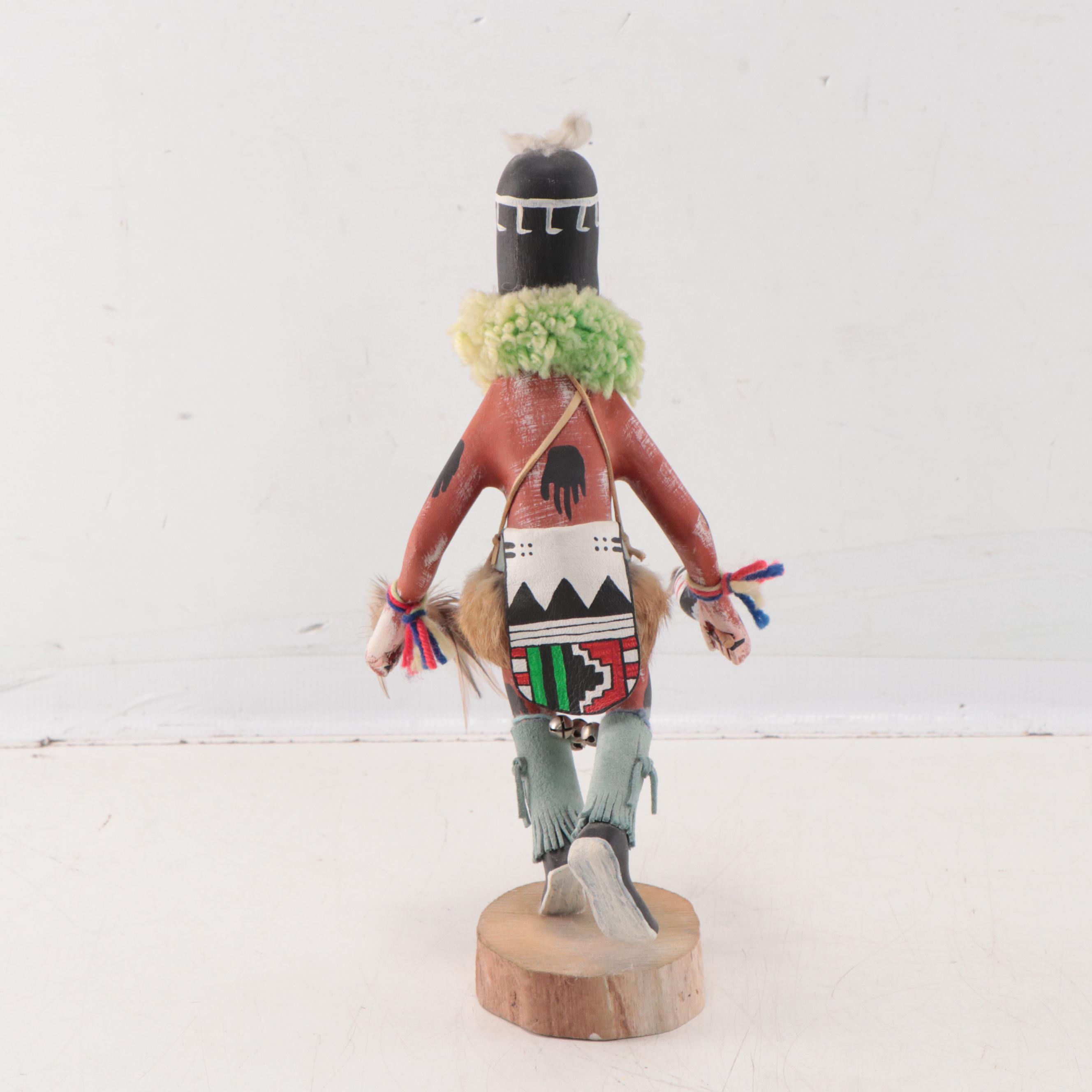 D. Yazie Hopi "Mastop" Kachina Figure, Late 20th Century