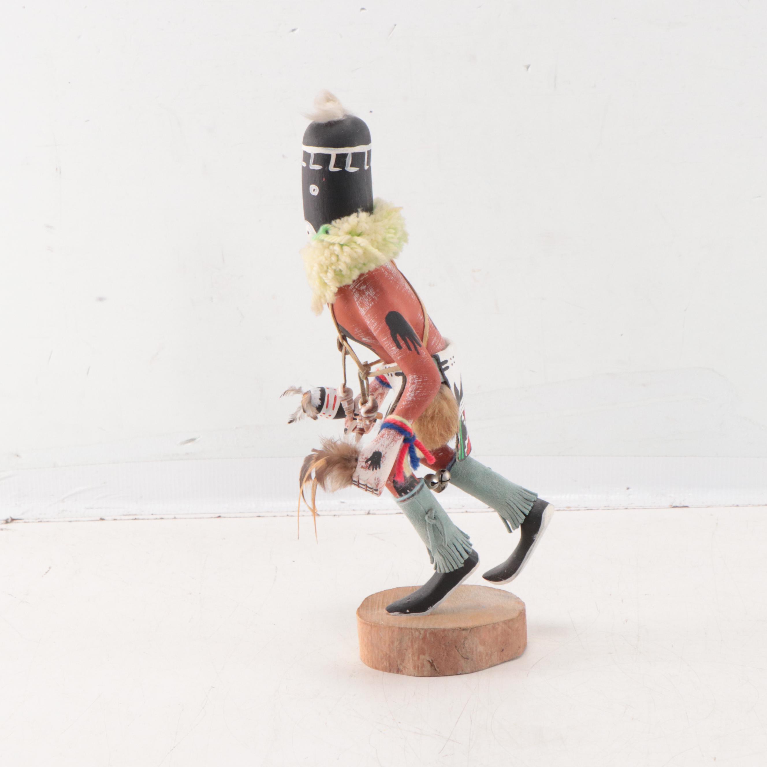 D. Yazie Hopi "Mastop" Kachina Figure, Late 20th Century