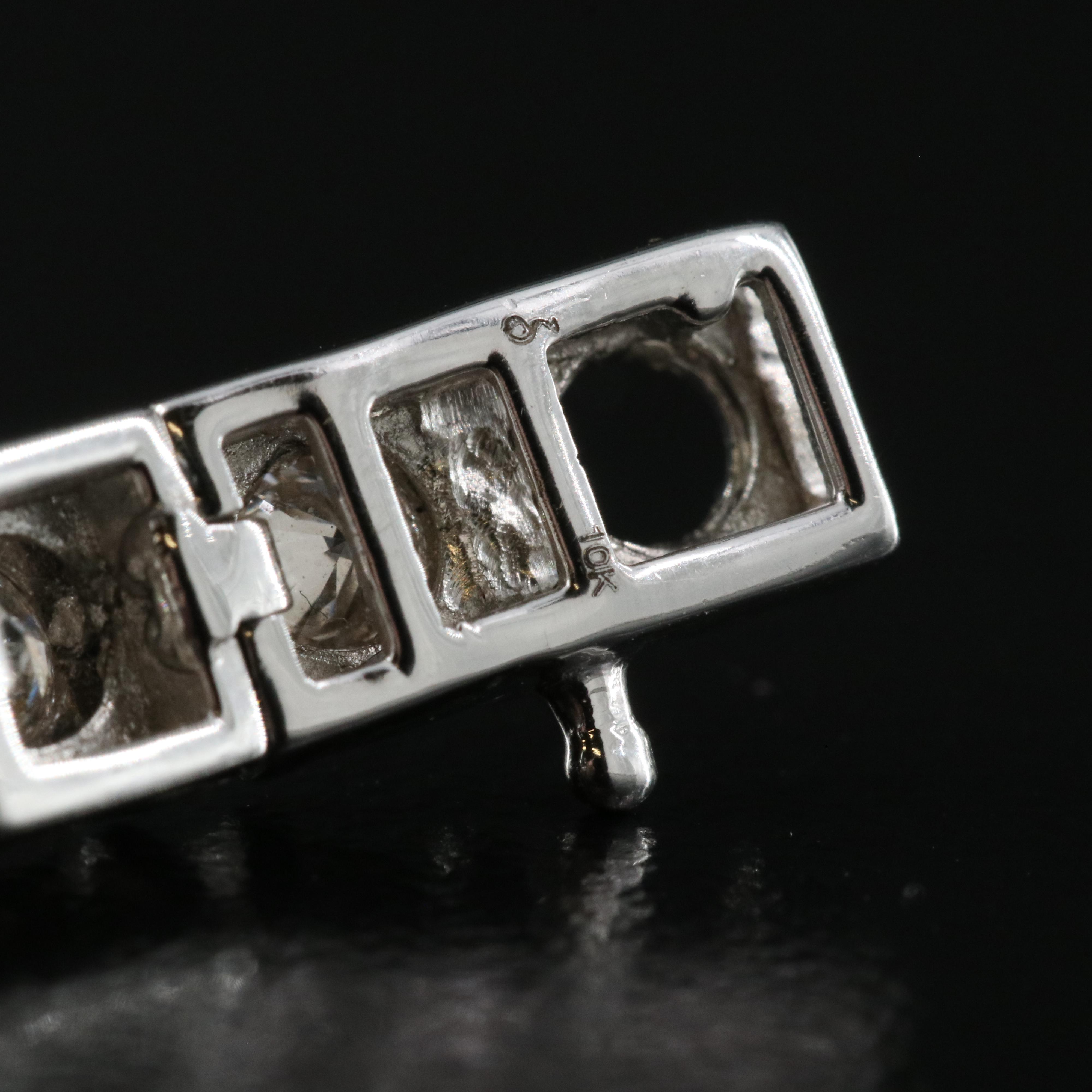 10K 2.98 CTW Diamond Line Bracelet