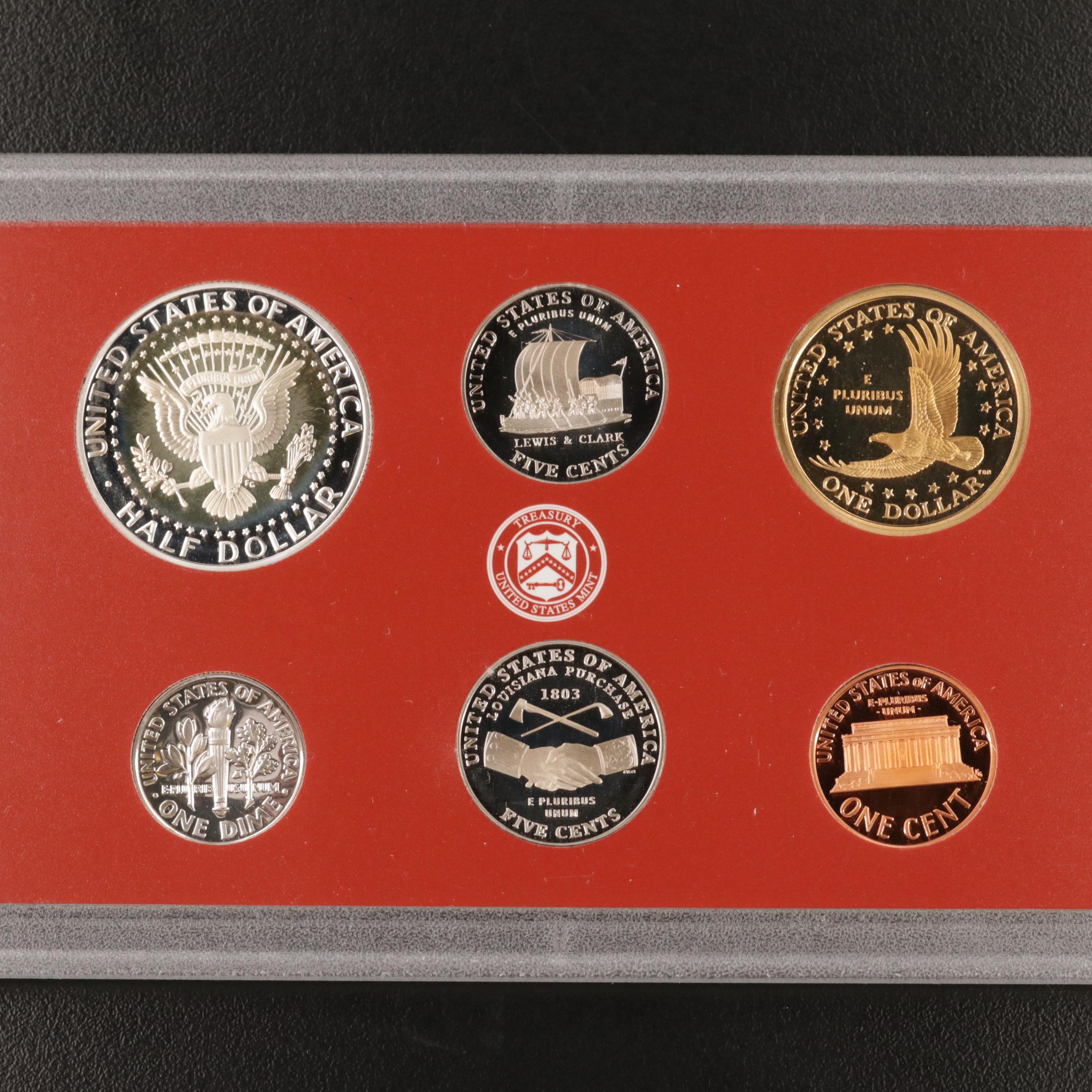 Three U.S. Mint Silver Proof Sets
