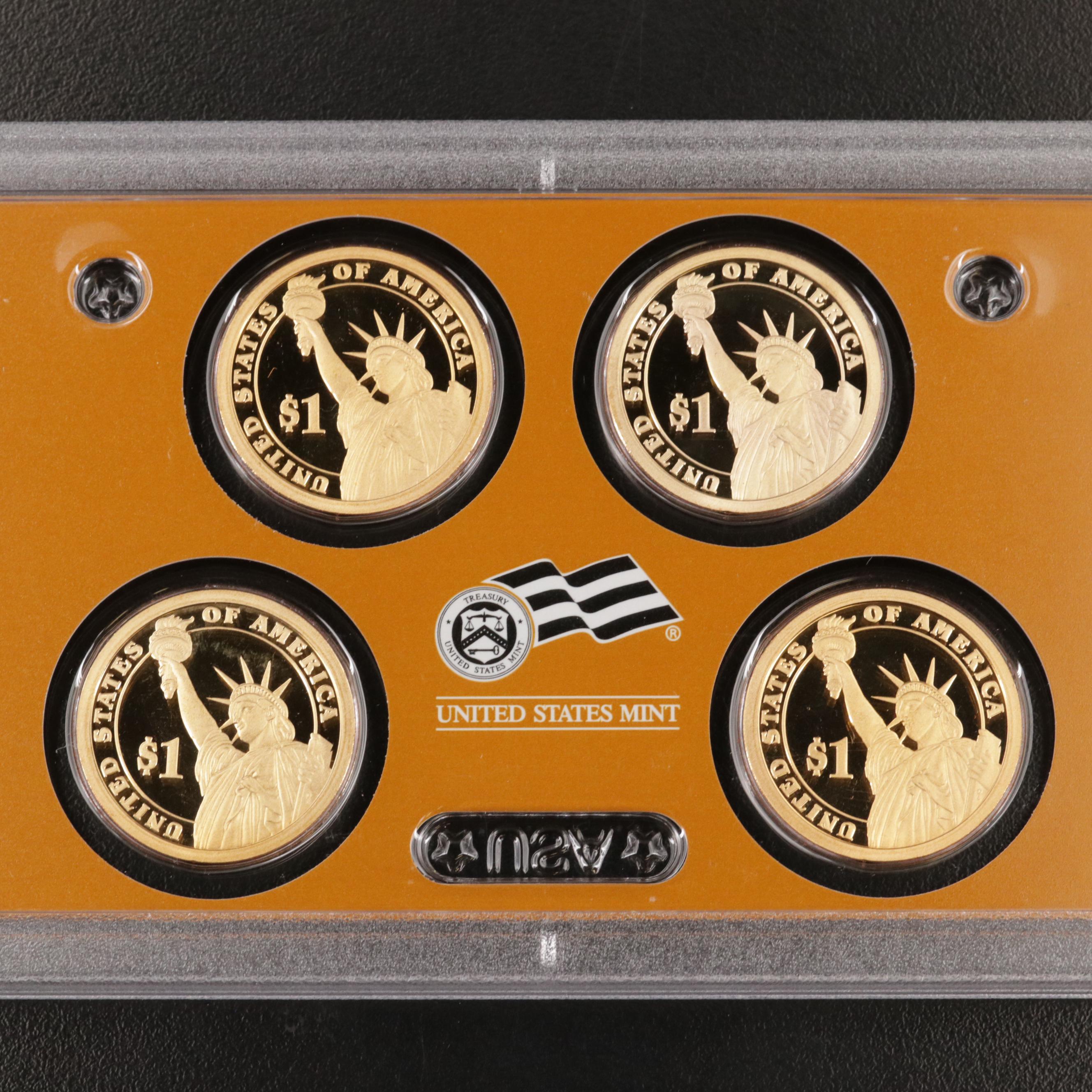 Three U.S. Mint Silver Proof Sets