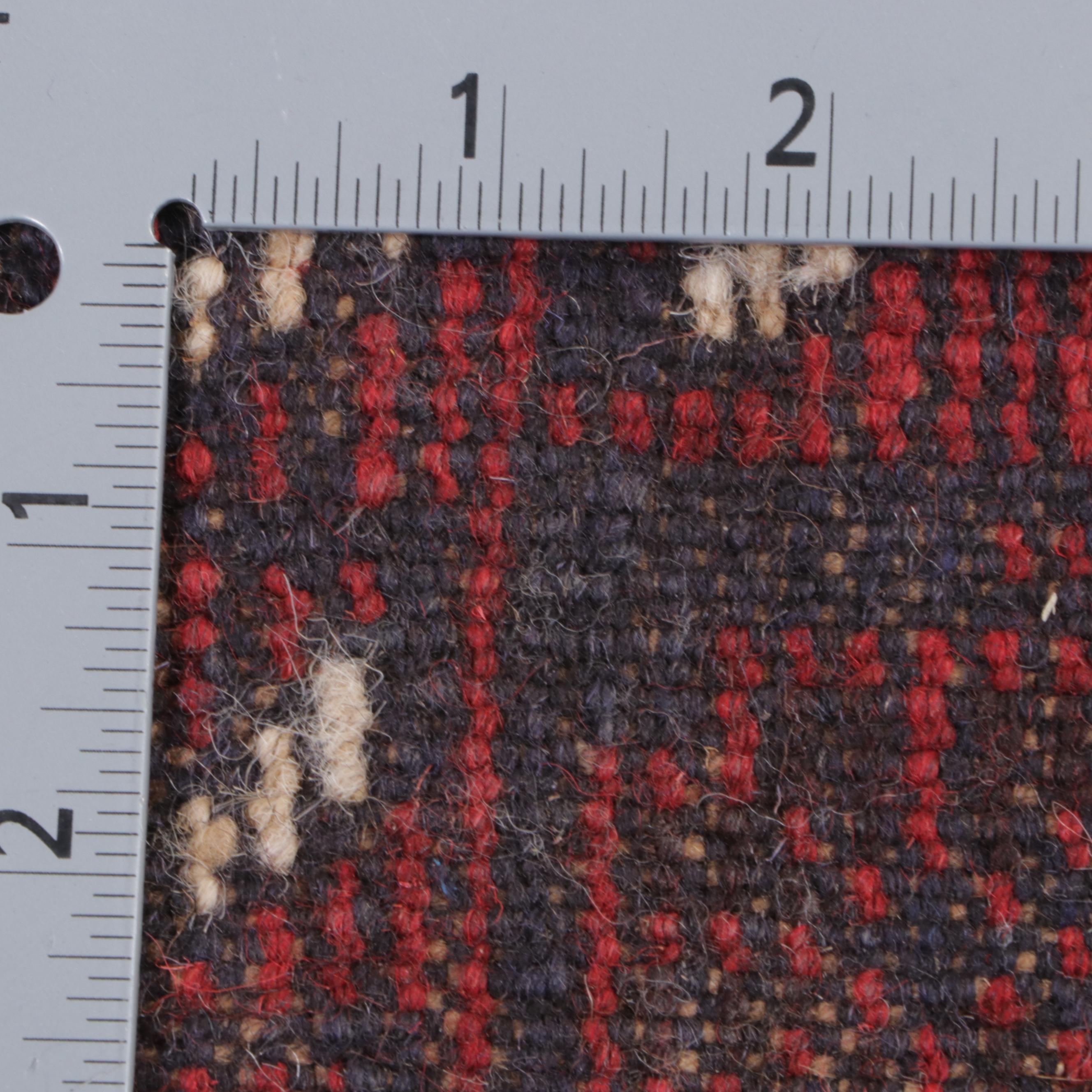 2'9 x 4'8 Hand-Knotted Afghan Baluch Accent Rug