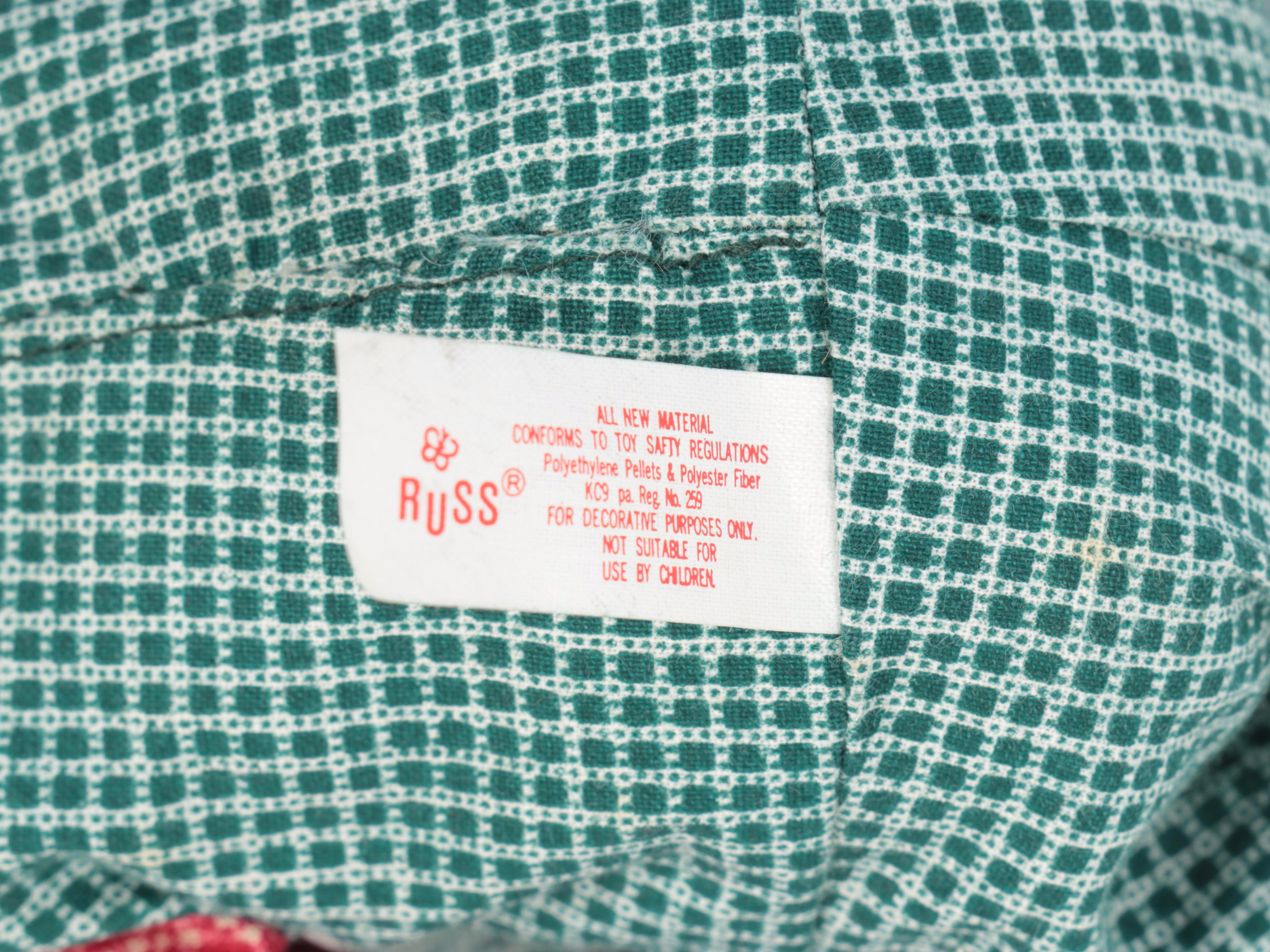 Department 56 and Other Plush Santas and Décor