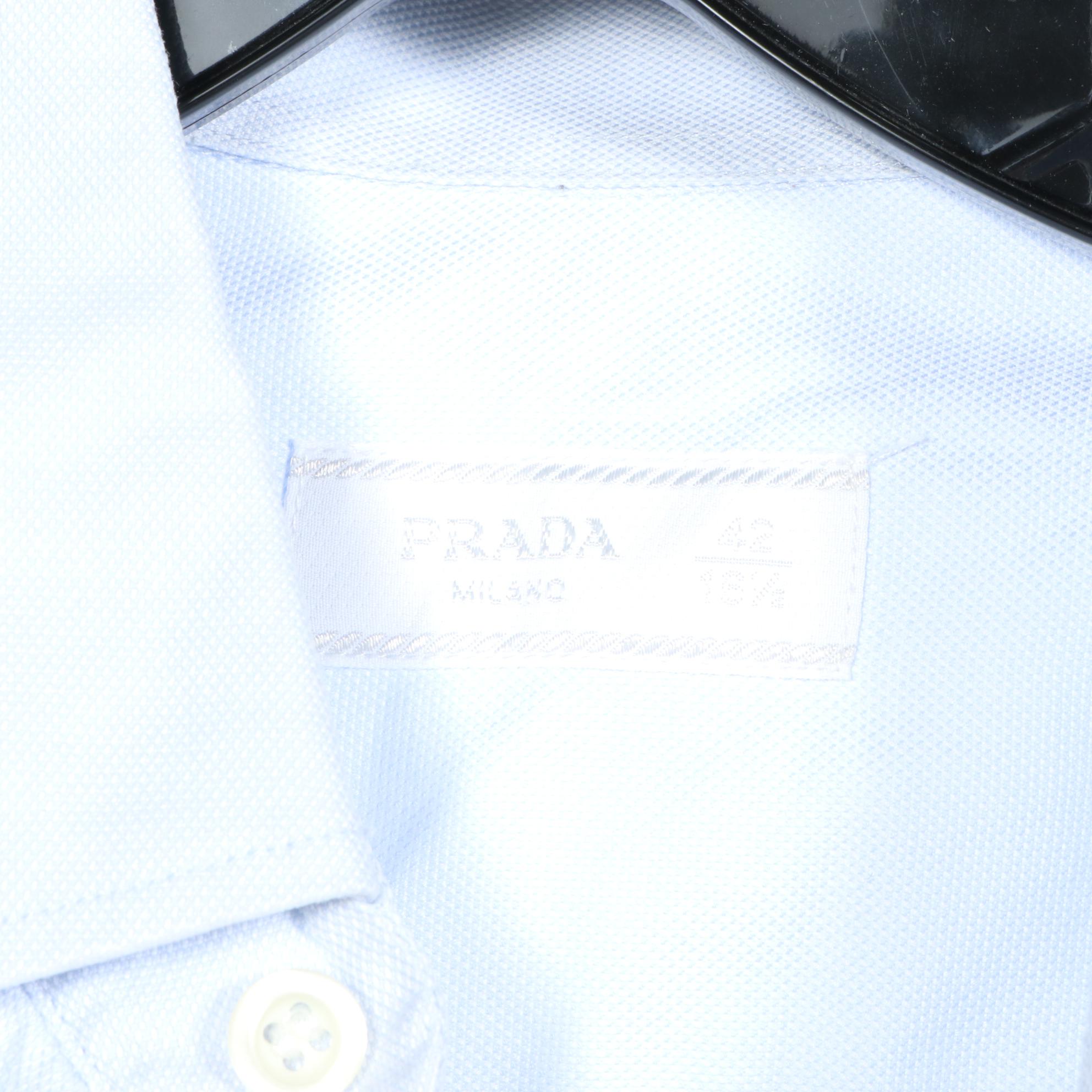 Men's Gucci Suit Jacket and Prada Button-Up Shirt