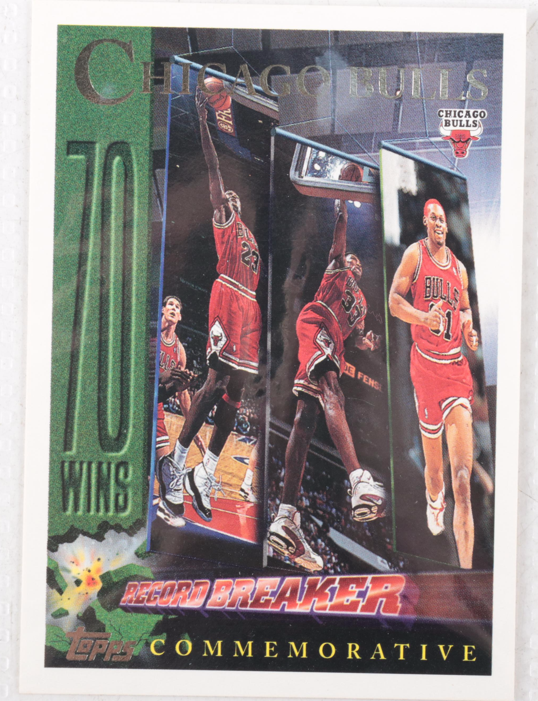 Fleer, More Jordan Basketball Cards with McDonald's Stopwatch, Wilson Watch