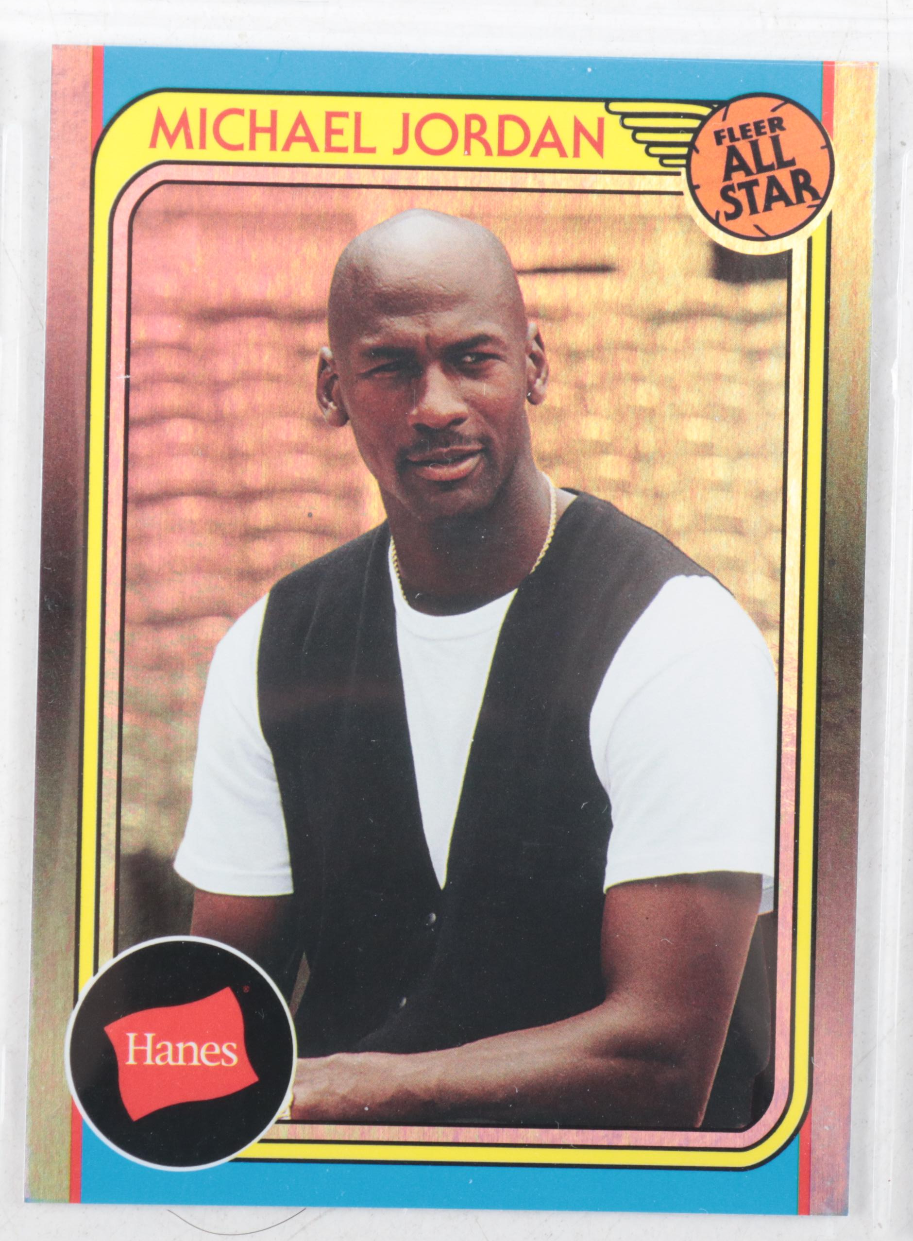 Fleer, More Jordan Basketball Cards with McDonald's Stopwatch, Wilson Watch