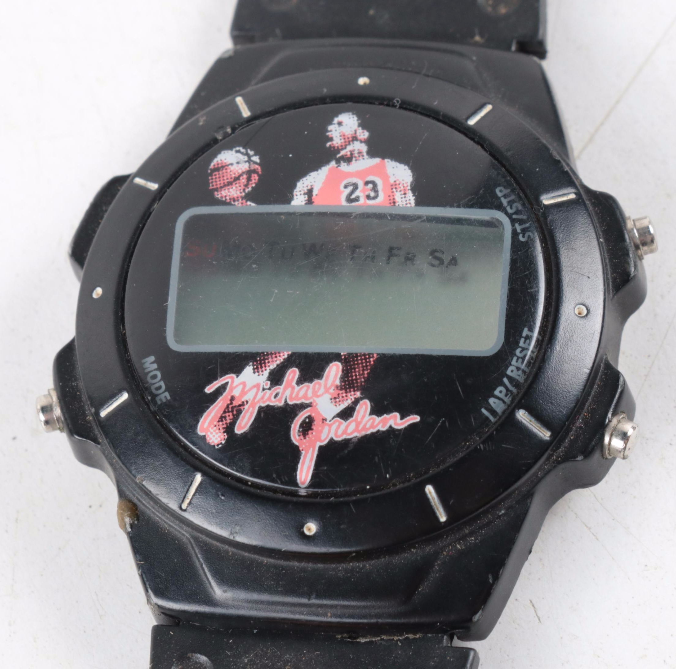 Fleer, More Jordan Basketball Cards with McDonald's Stopwatch, Wilson Watch