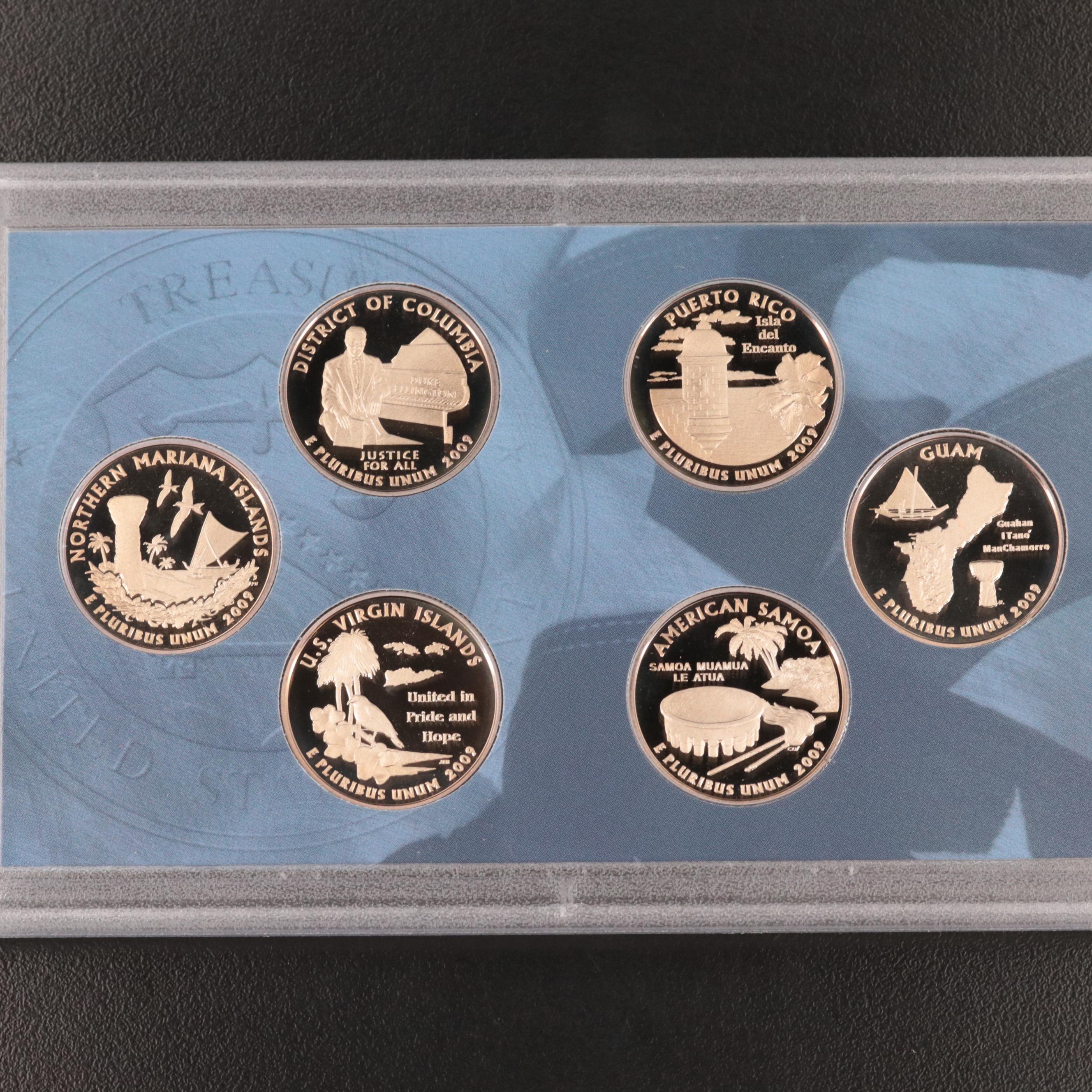 Complete Set of Fifty Proof State Quarters, 1999–2009