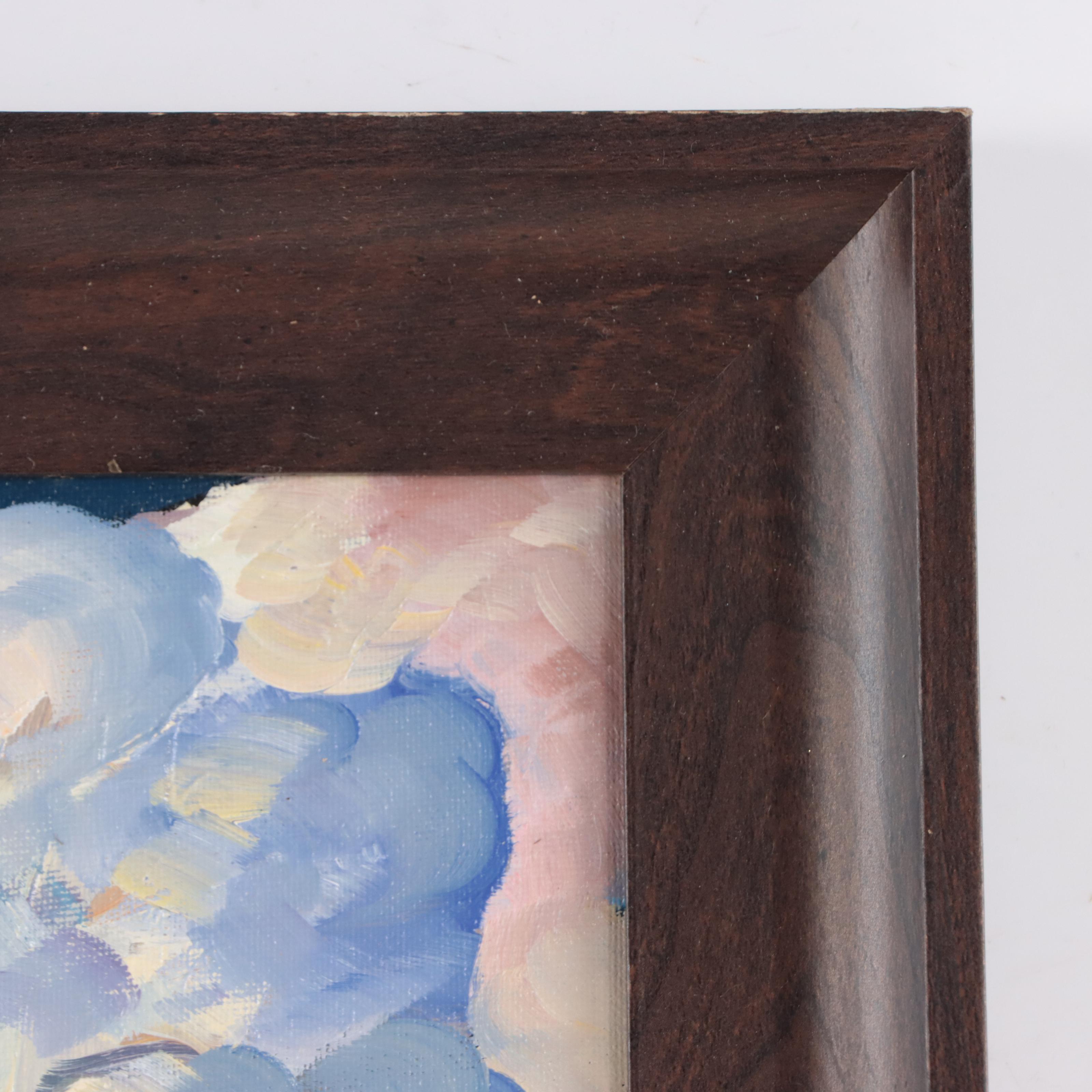 William Hawkins Oil Painting of Night Sky, 21st Century