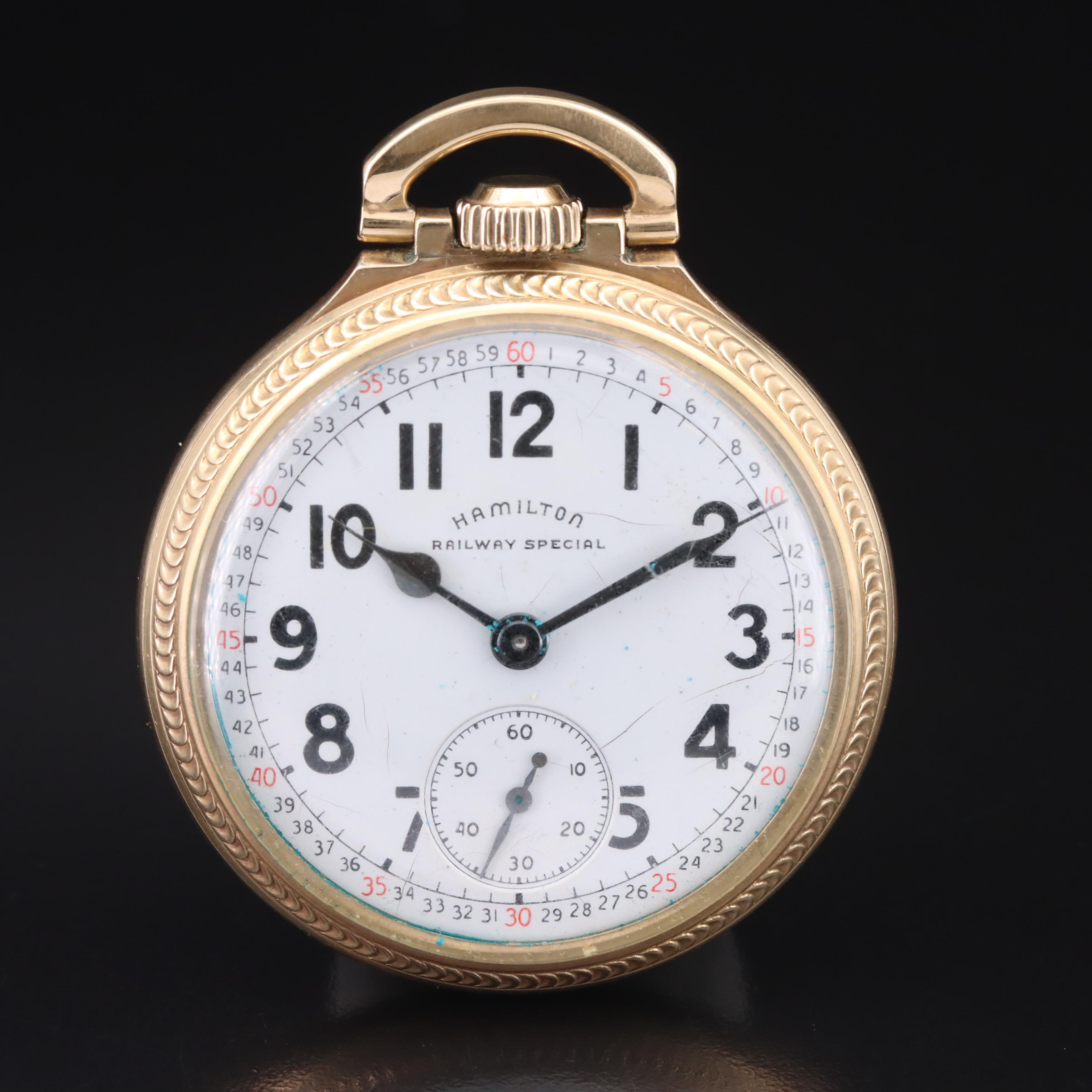 1951 Hamilton Railway Special Pocket Watch