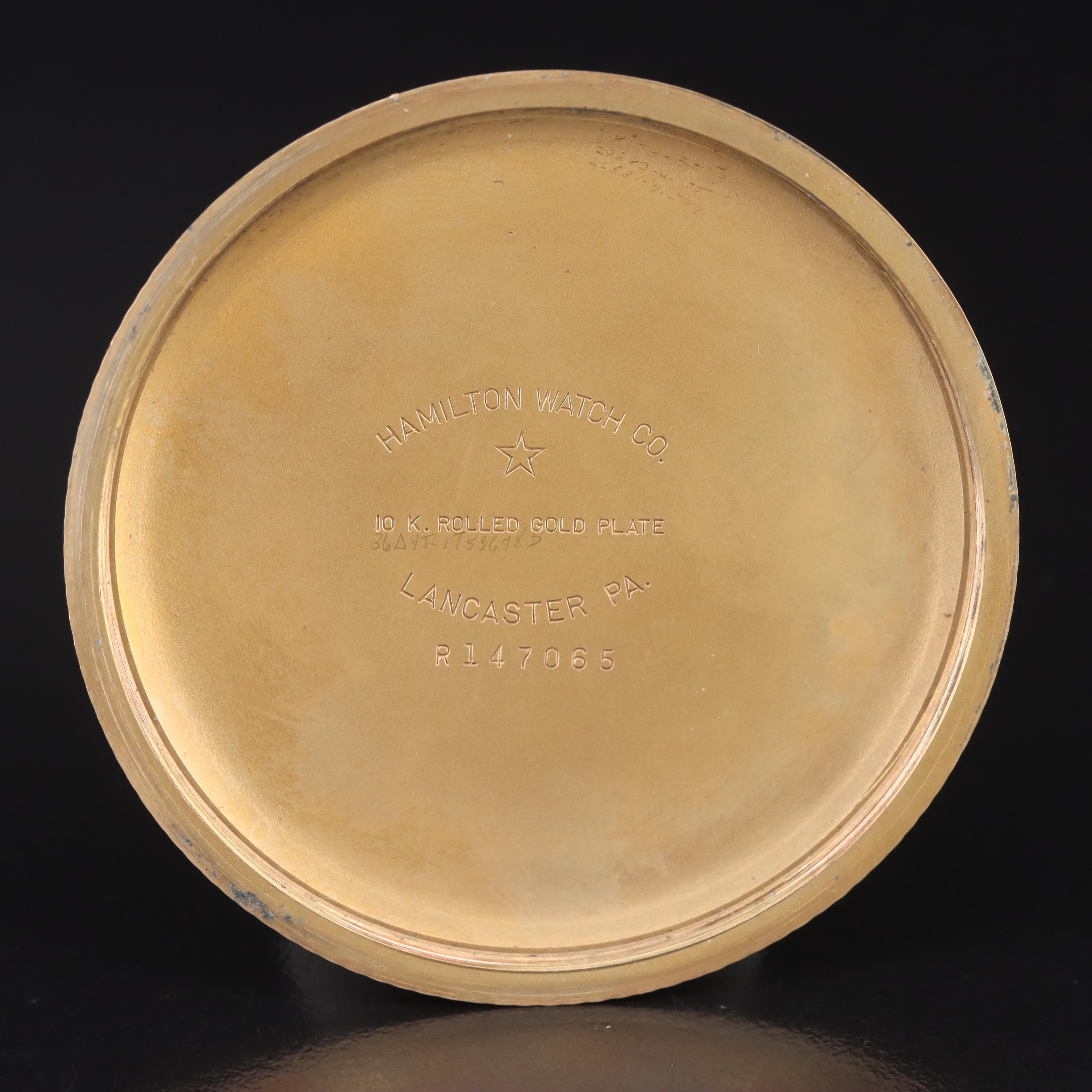 1951 Hamilton Railway Special Pocket Watch