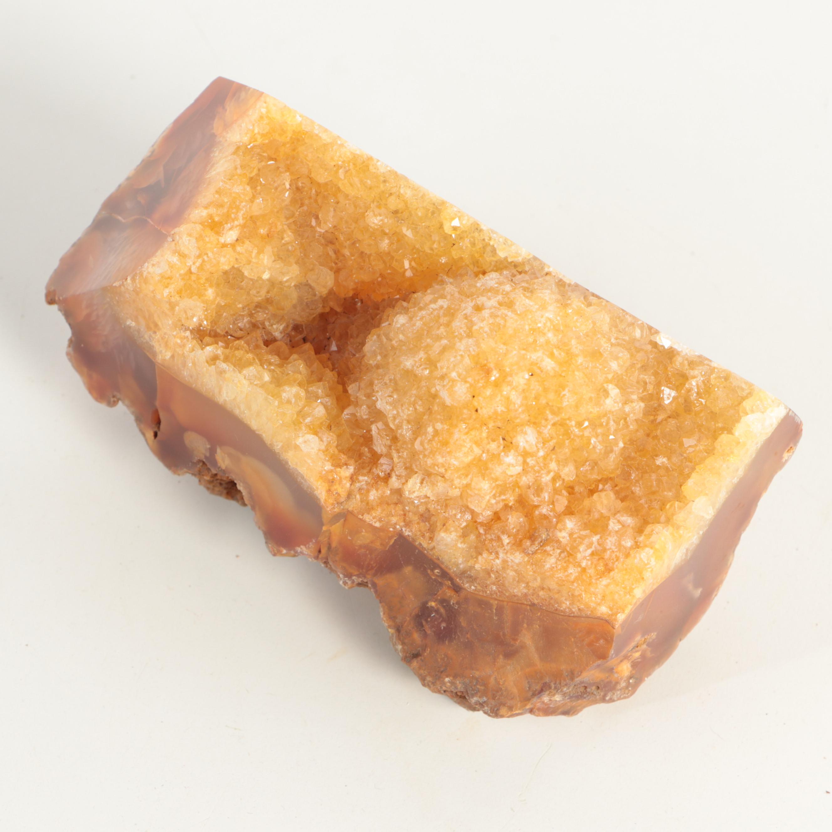 Polished Carnelian Agate Mineral Specimens