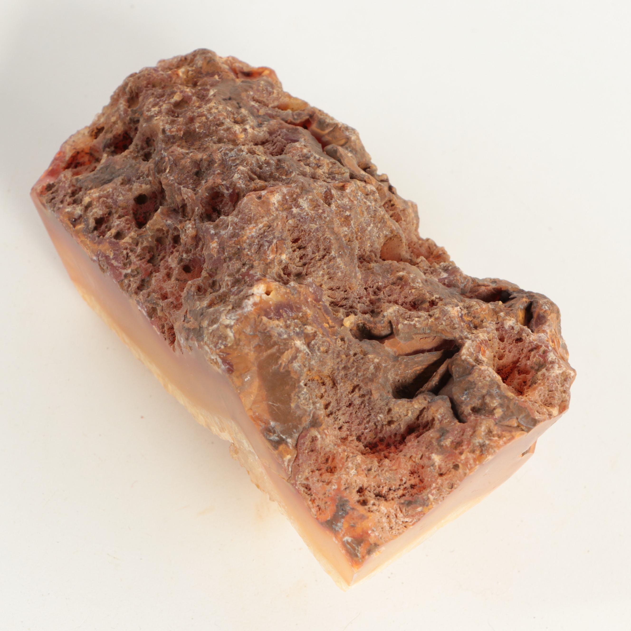 Polished Carnelian Agate Mineral Specimens