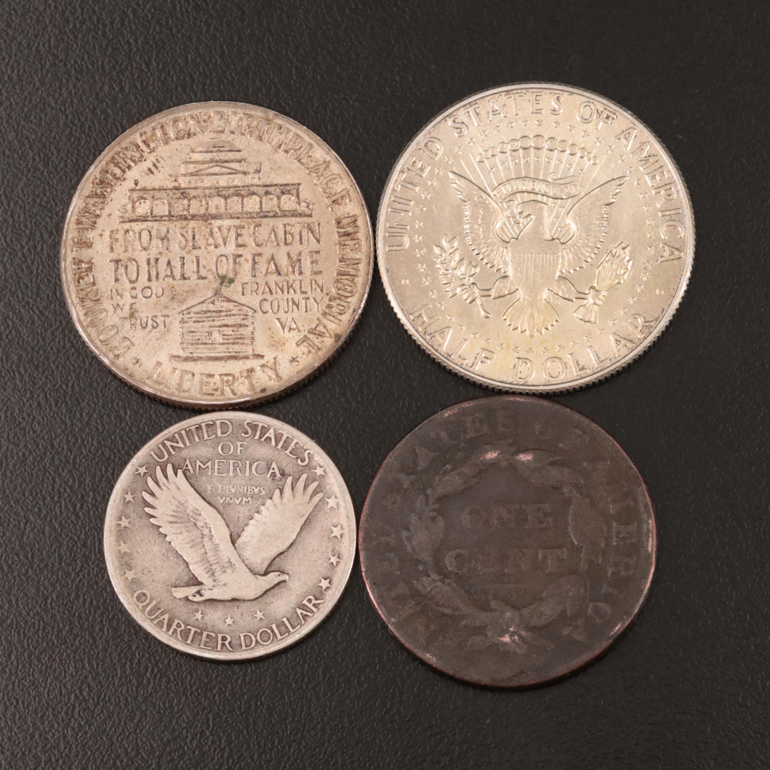 Type Coin Collection Featuring Fourteen Different U.S. Coins