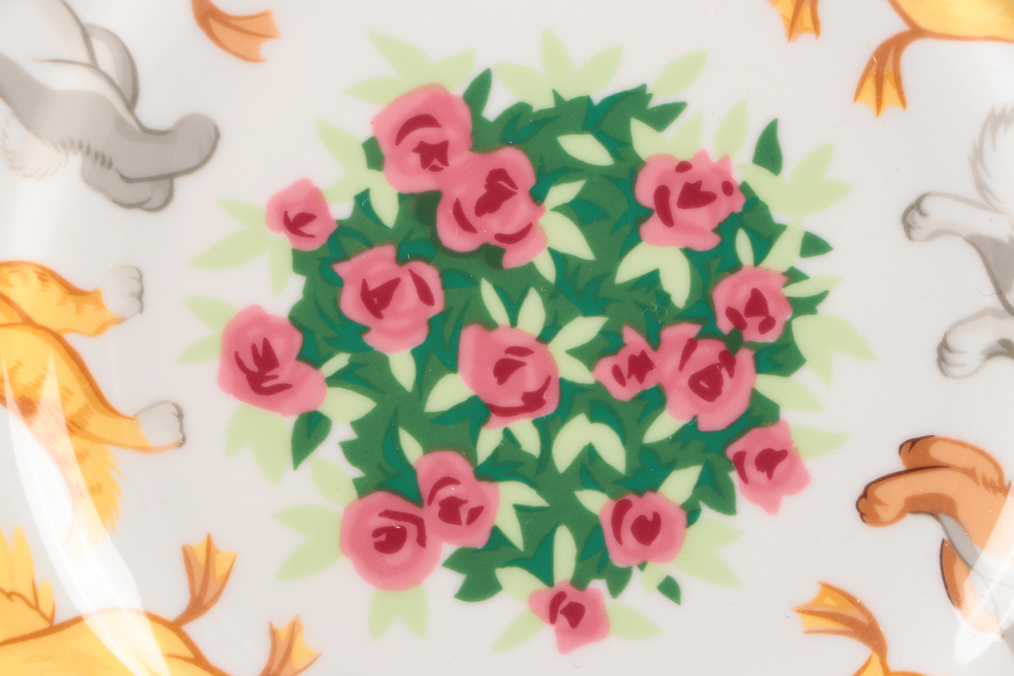 Tiffany & Co. "Tiffany Playground" Porcelain Child's Tableware, 1992