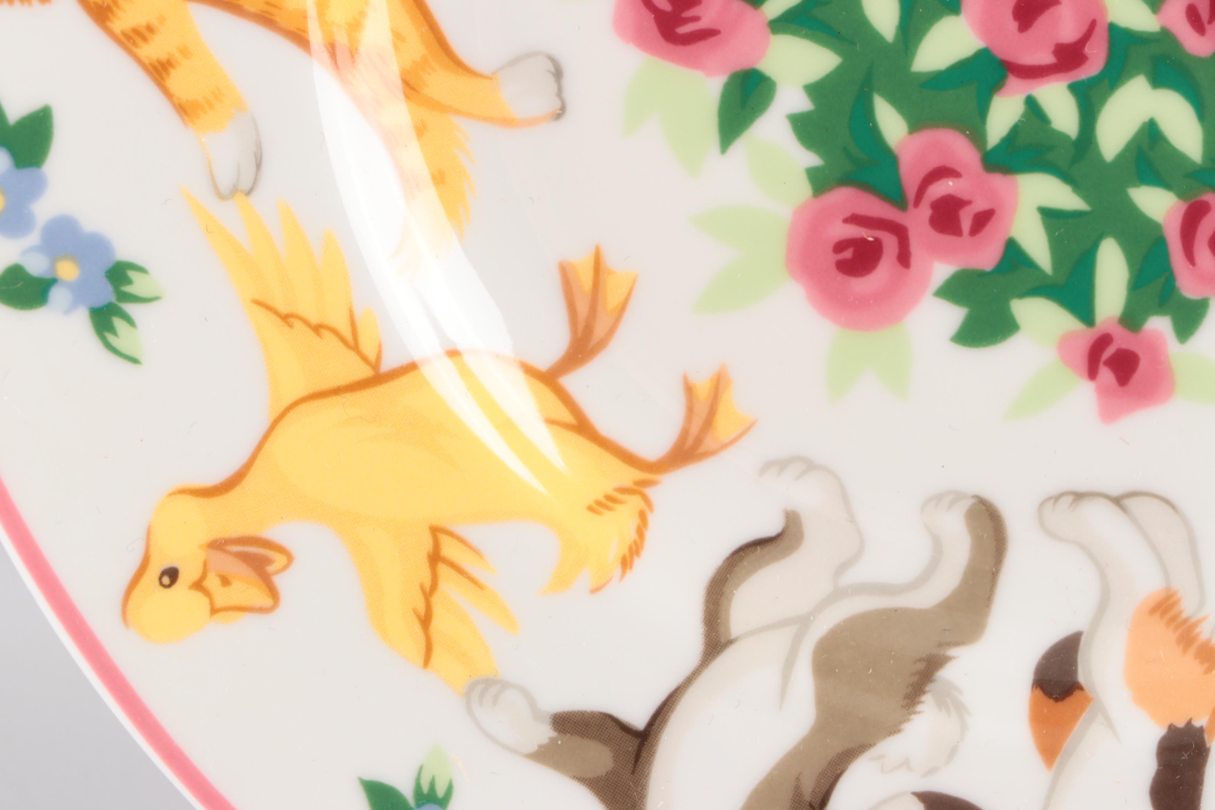 Tiffany & Co. "Tiffany Playground" Porcelain Child's Tableware, 1992