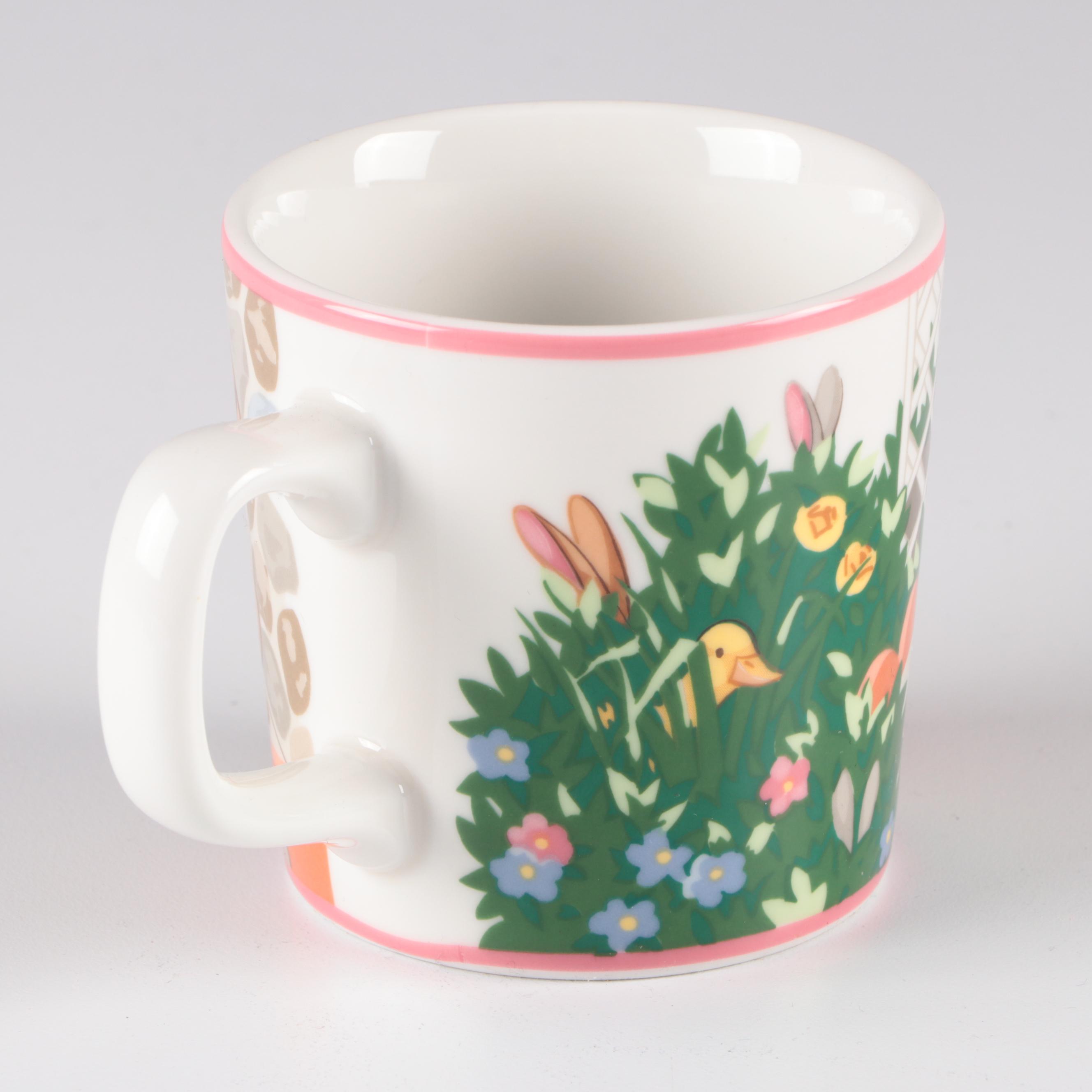 Tiffany & Co. "Tiffany Playground" Porcelain Child's Tableware, 1992